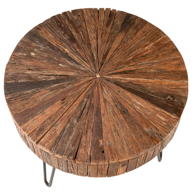 Guidan Brown Side Table - Ornate Home