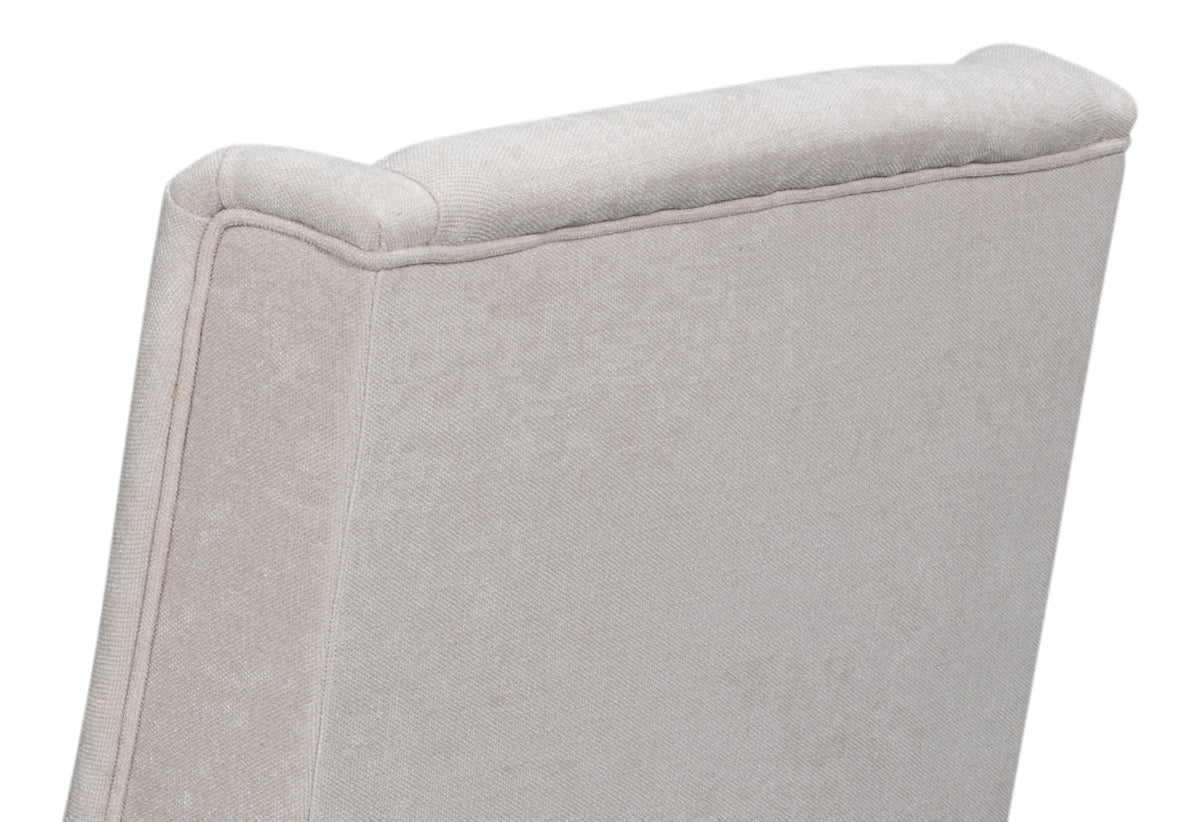Guildford Cortina White/Taupe Captains Chair