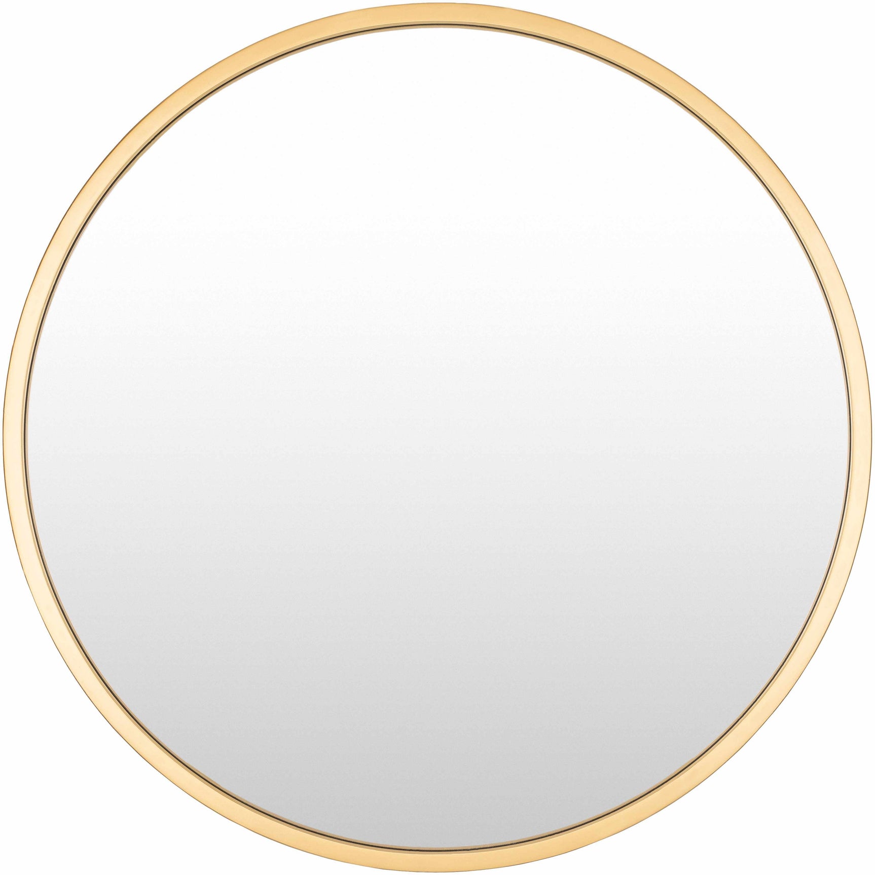 Guinda Round Gold Framed Wall Mirror - Ornate Home