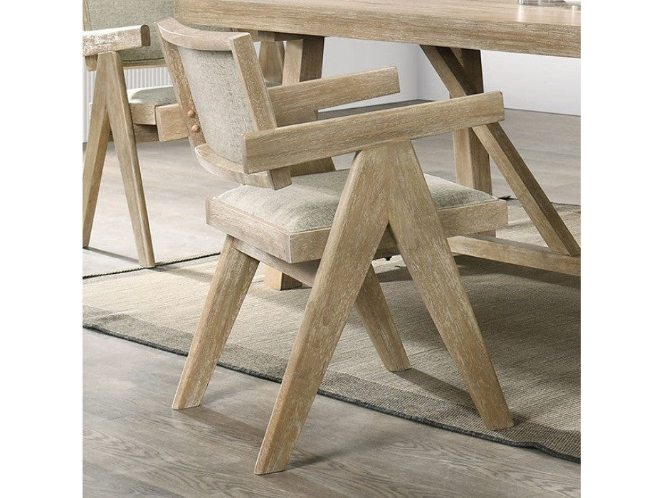 Guisborough Oak Arm Chair - Ornate Home