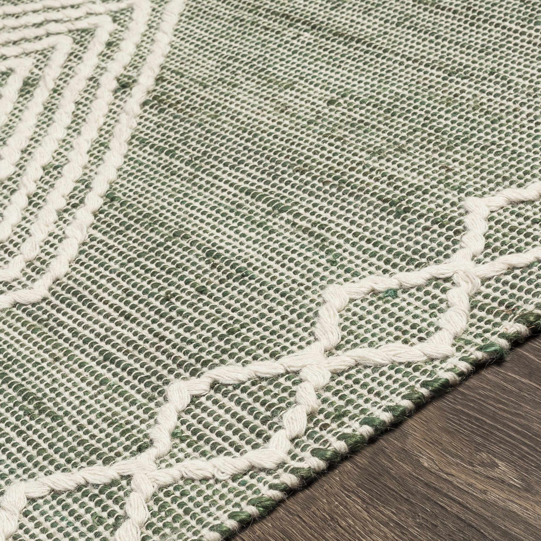 Guiuan Tasseled Jute&Wool Rug - Clearance - Ornate Home