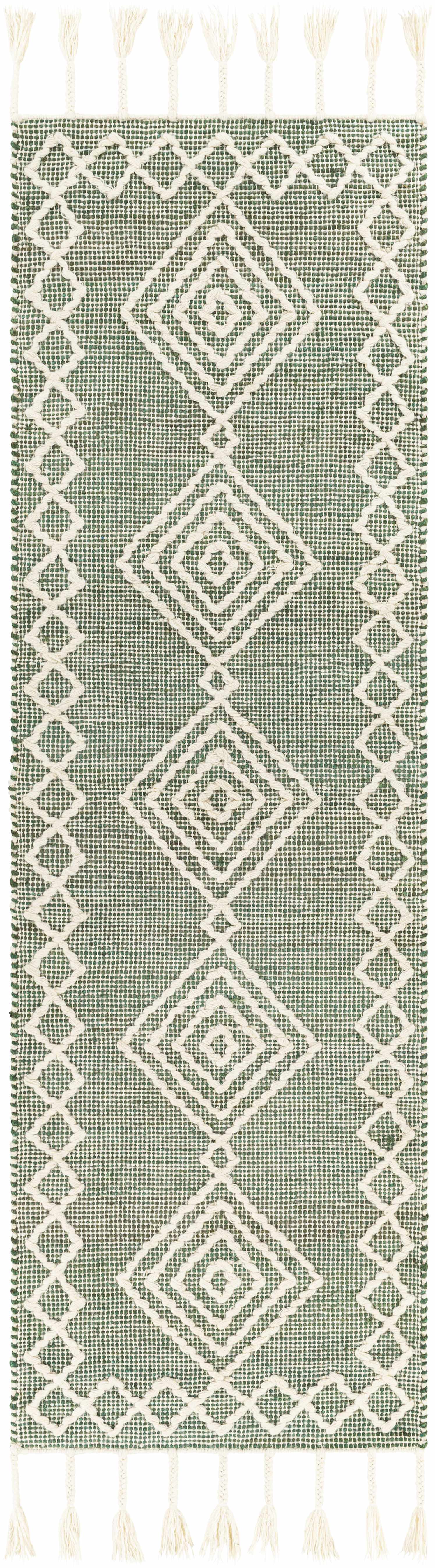 Guiuan Tasseled Jute&Wool Rug - Clearance - Ornate Home