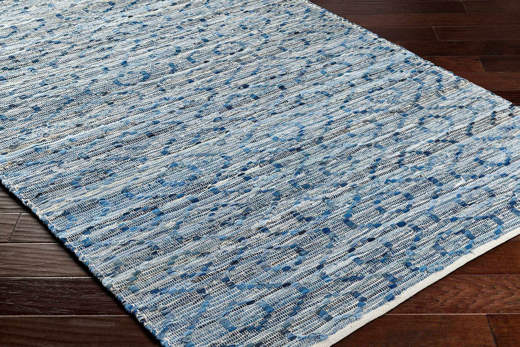 Gurit Blue & Brown Area Rug - Clearance - Ornate Home