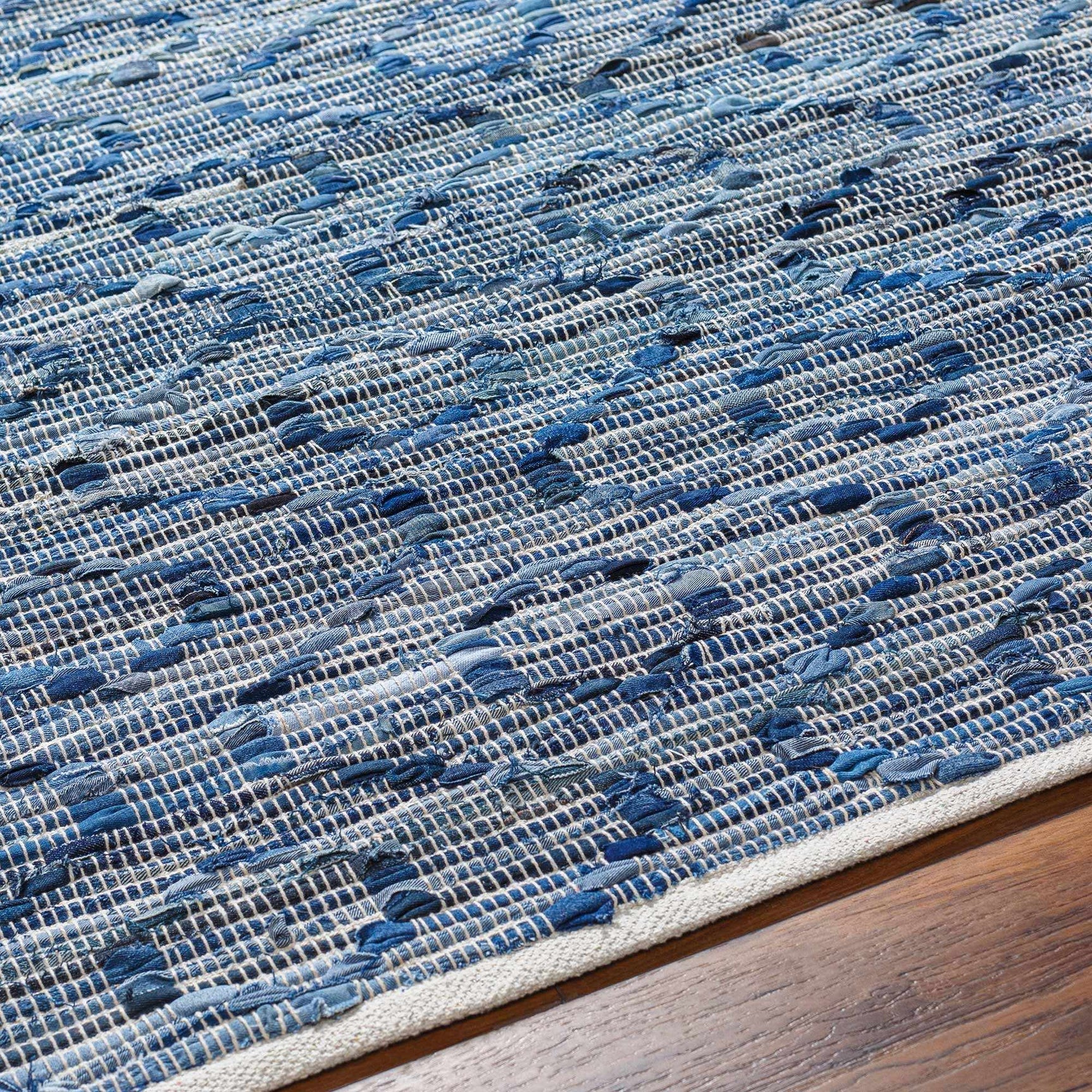 Gurit Blue & Brown Area Rug - Clearance - Ornate Home
