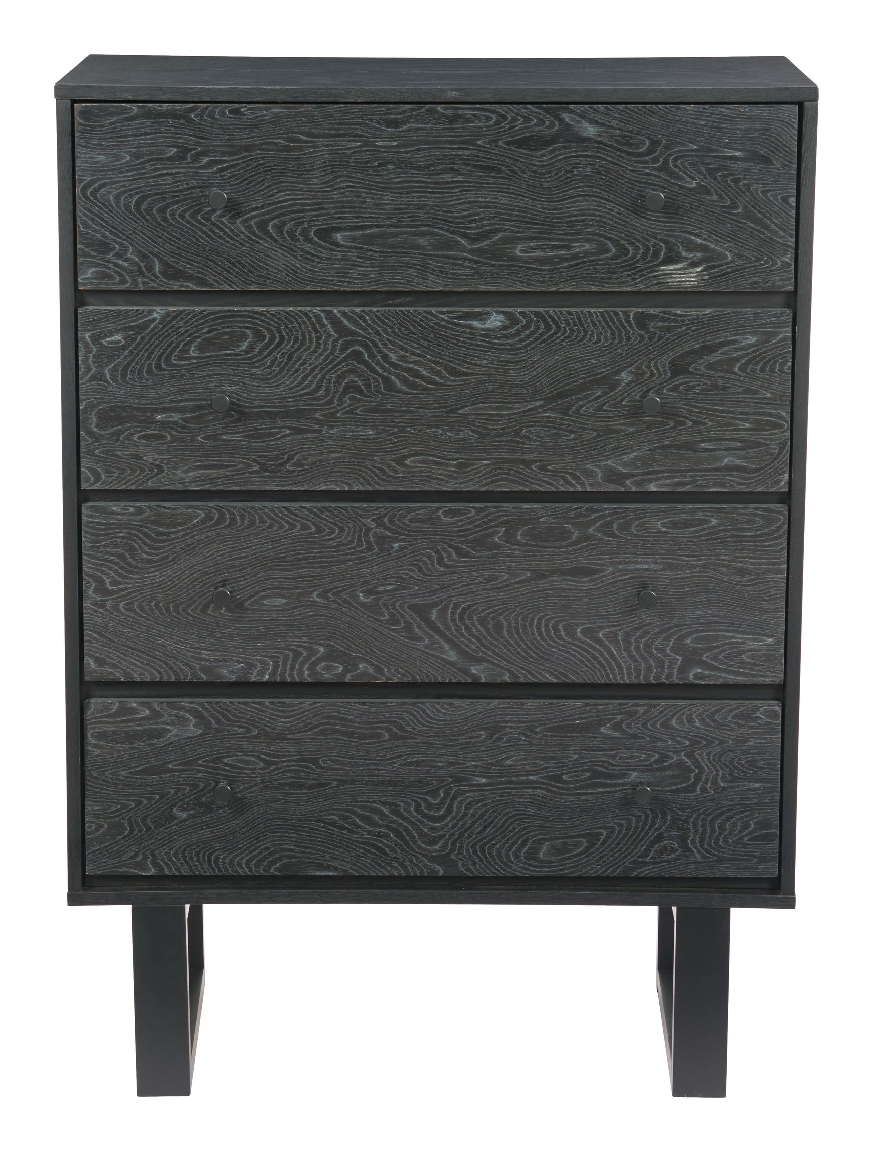 Gus Black Chest - Ornate Home