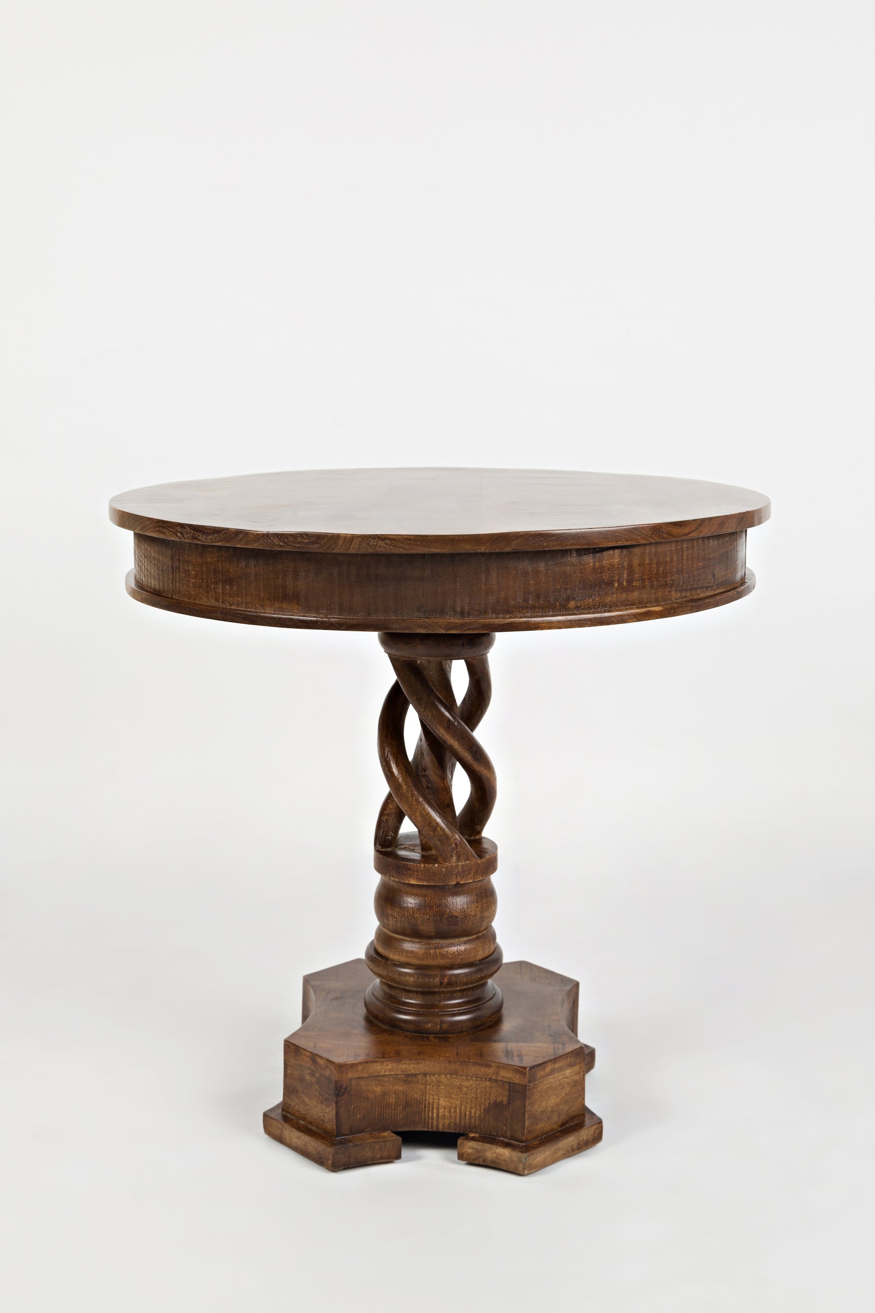 Gwen Chestnut Pedestal Table - Ornate Home