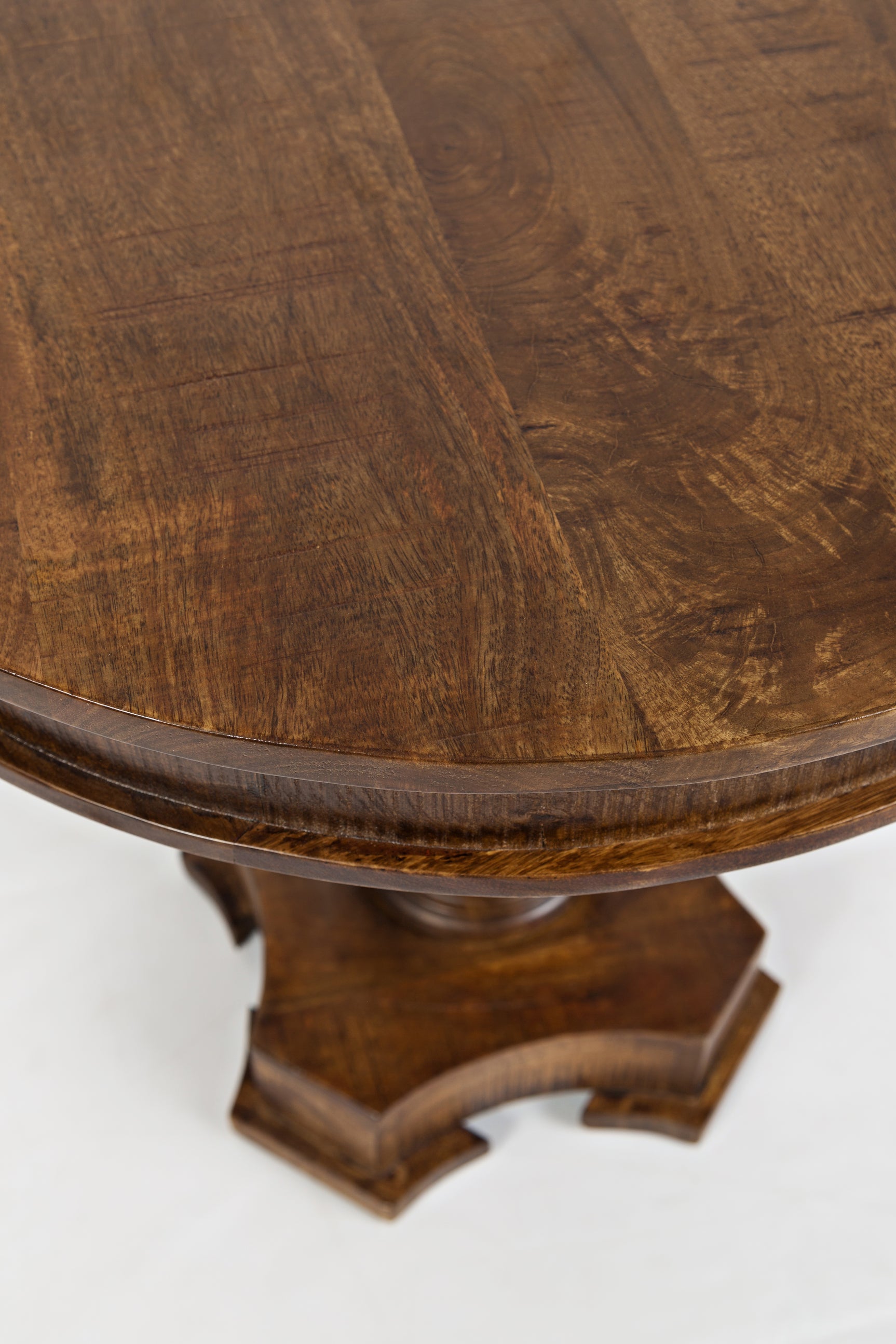 Gwen Chestnut Pedestal Table - Ornate Home