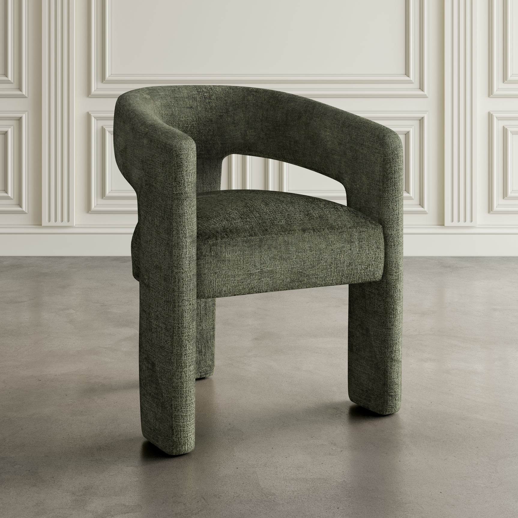 Gwen Forest Uph Chair - Ornate Home