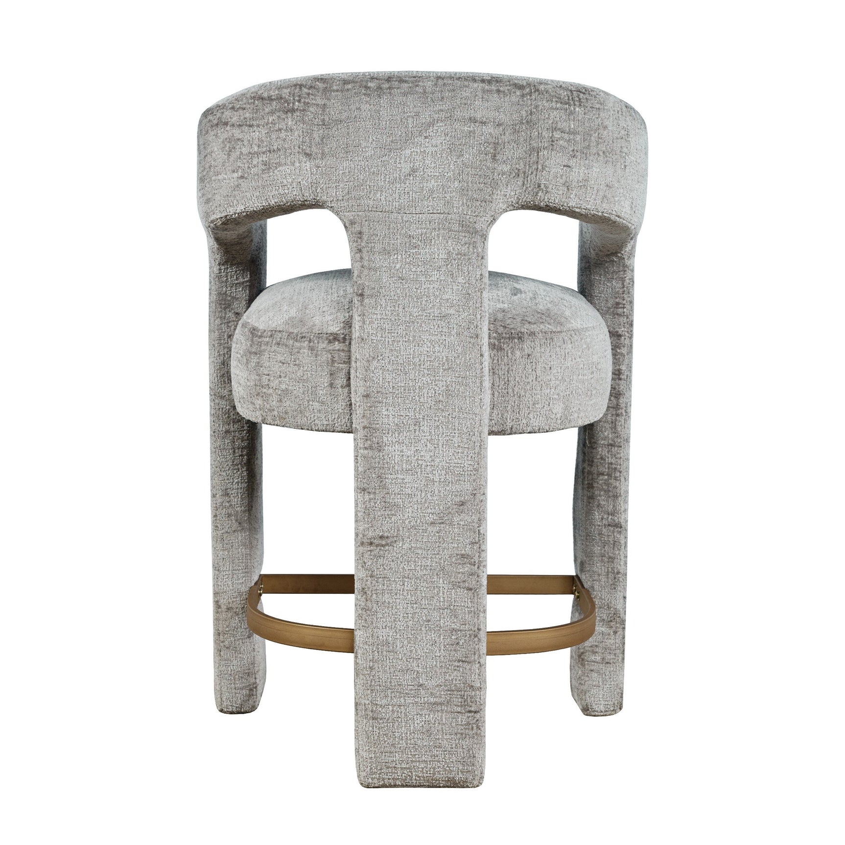 Gwen Grey Uph Stool - Ornate Home