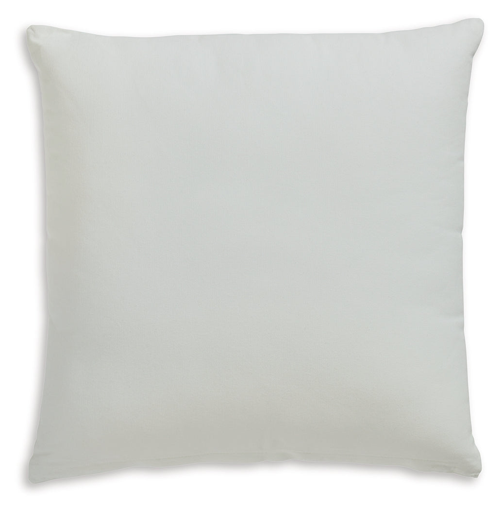 Gyldan White/Teal/Gold Pillow (Online Special Price) - Ornate Home