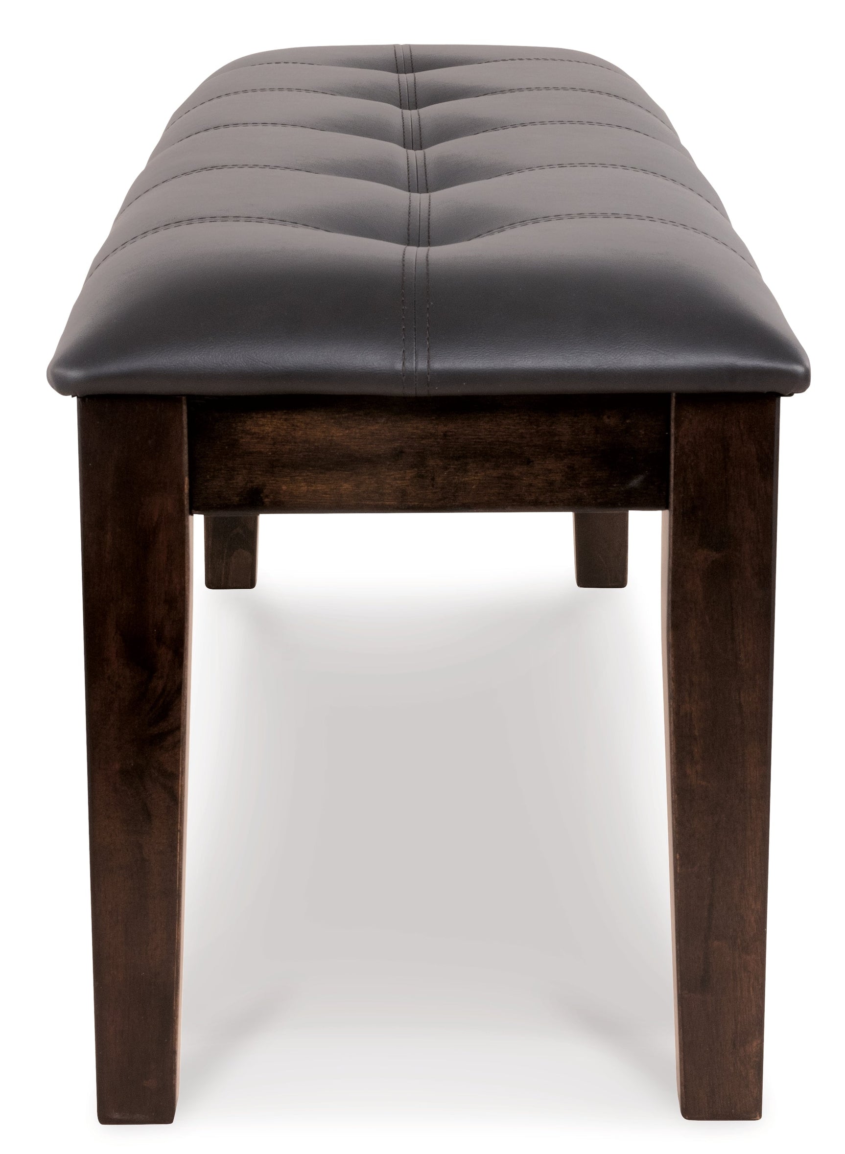 Haddigan Dark Brown Large Uph. Dining Room Bench - Ornate Home