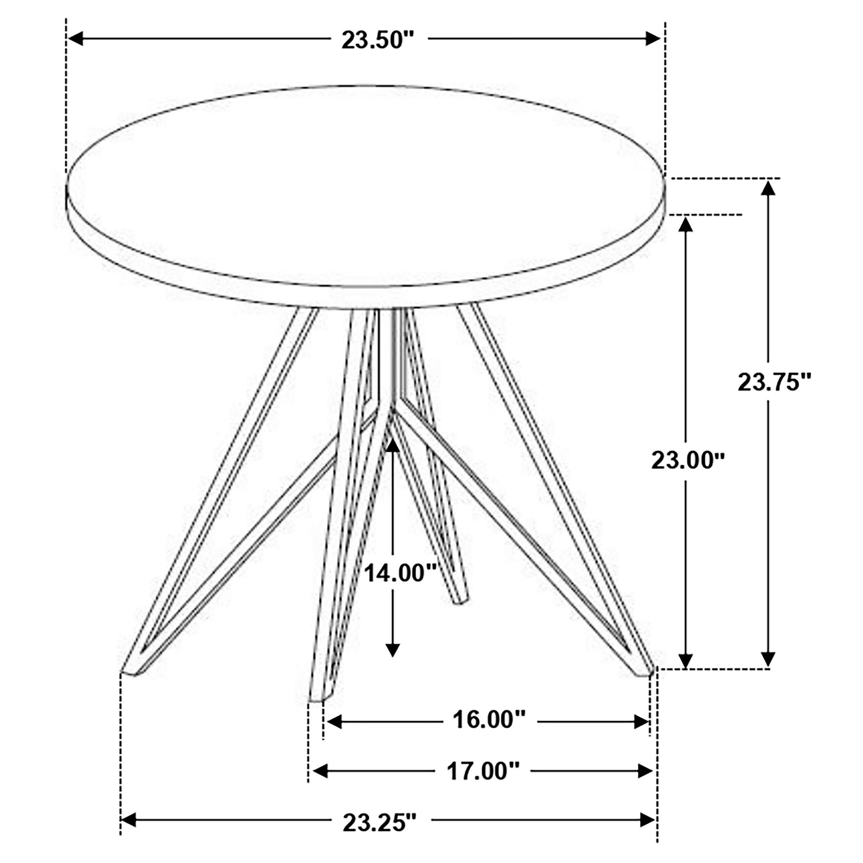 Hadi Cement 2-piece Round SmartTop Coffee and End Table Set - Ornate Home