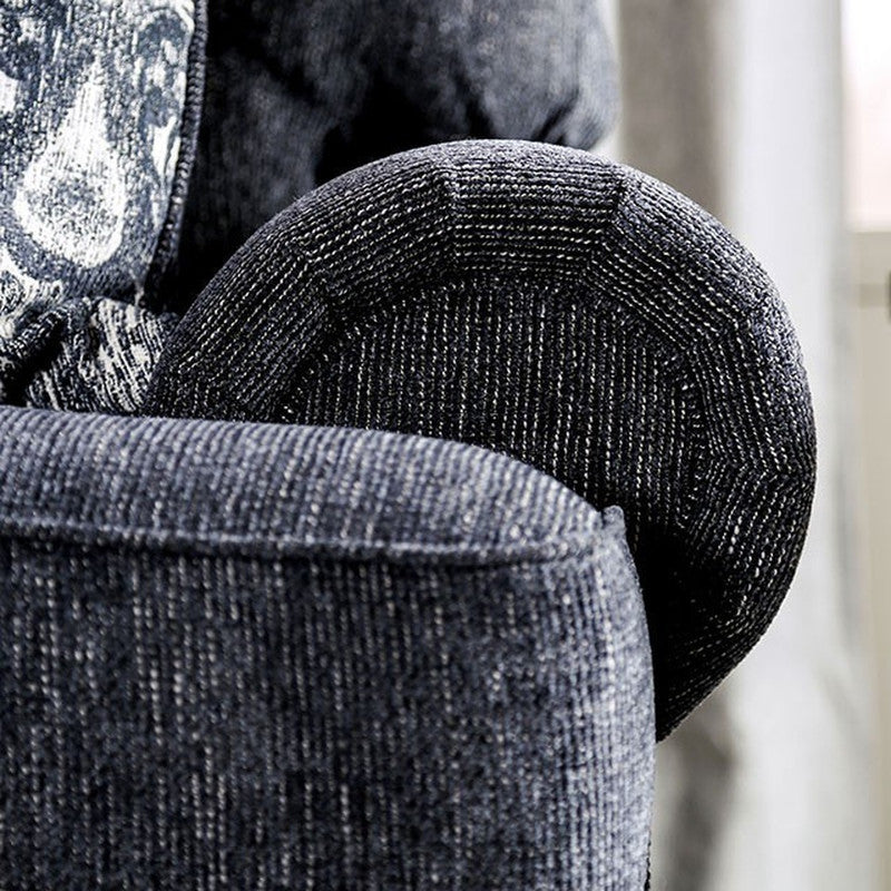Hadleigh Navy Loveseat - Ornate Home