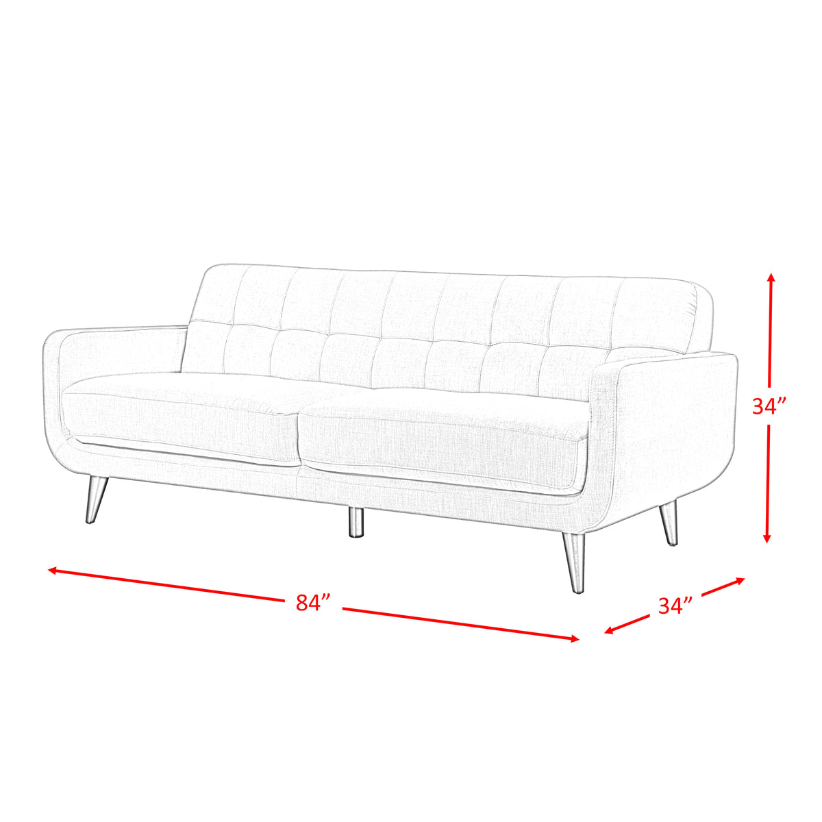 Hadley Teal/Dark Espresso Sofa & Loveseat Set - Ornate Home