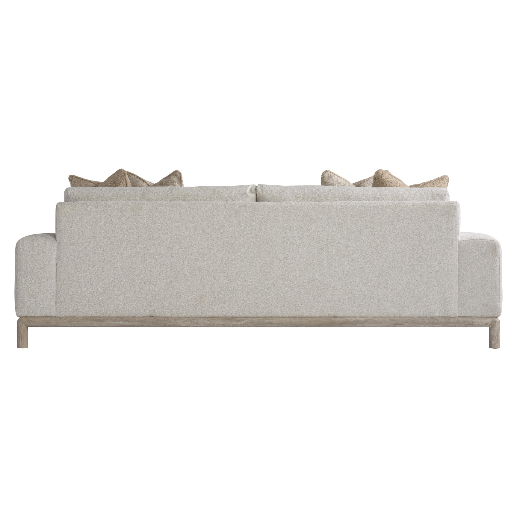 Hadley White/Cream Fabric Sofa - Ornate Home