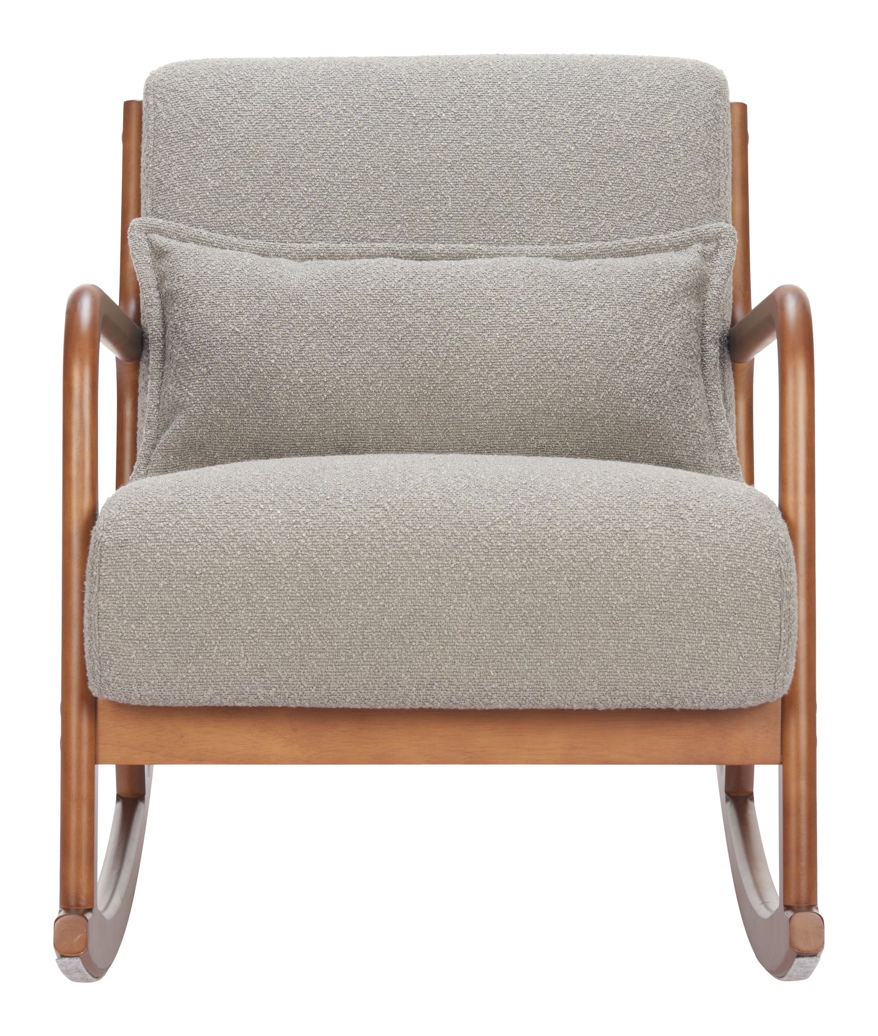 Hady Gray Rocking Chair - Ornate Home