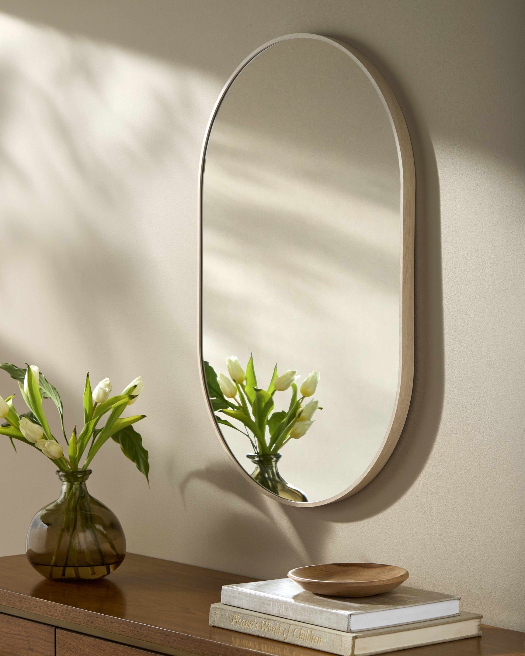 Hagenburg Dark Red Mirror - Ornate Home