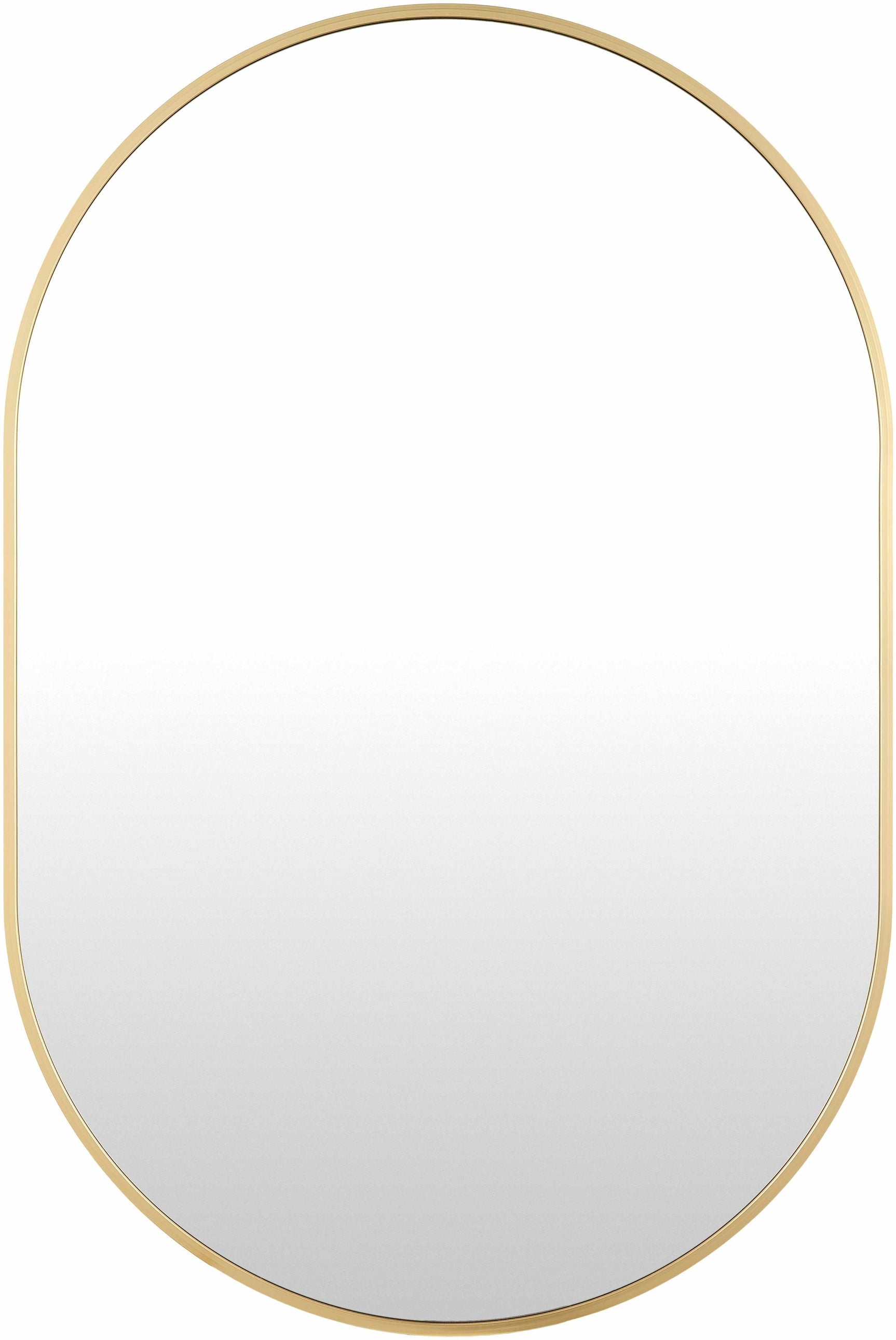 Hagenburg Gold Iron Frame Mirror - Ornate Home