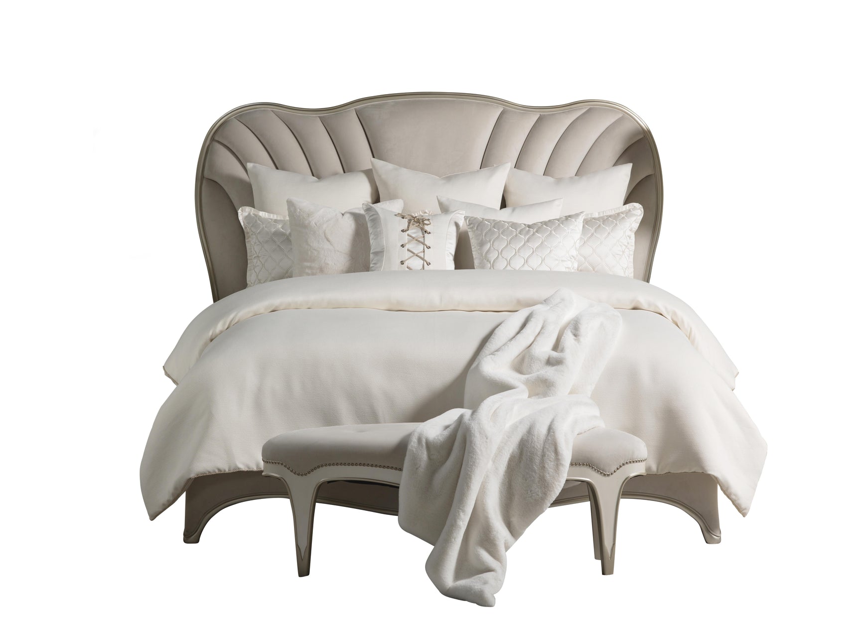 Hailey Ivory Comforter Set - Ornate Home