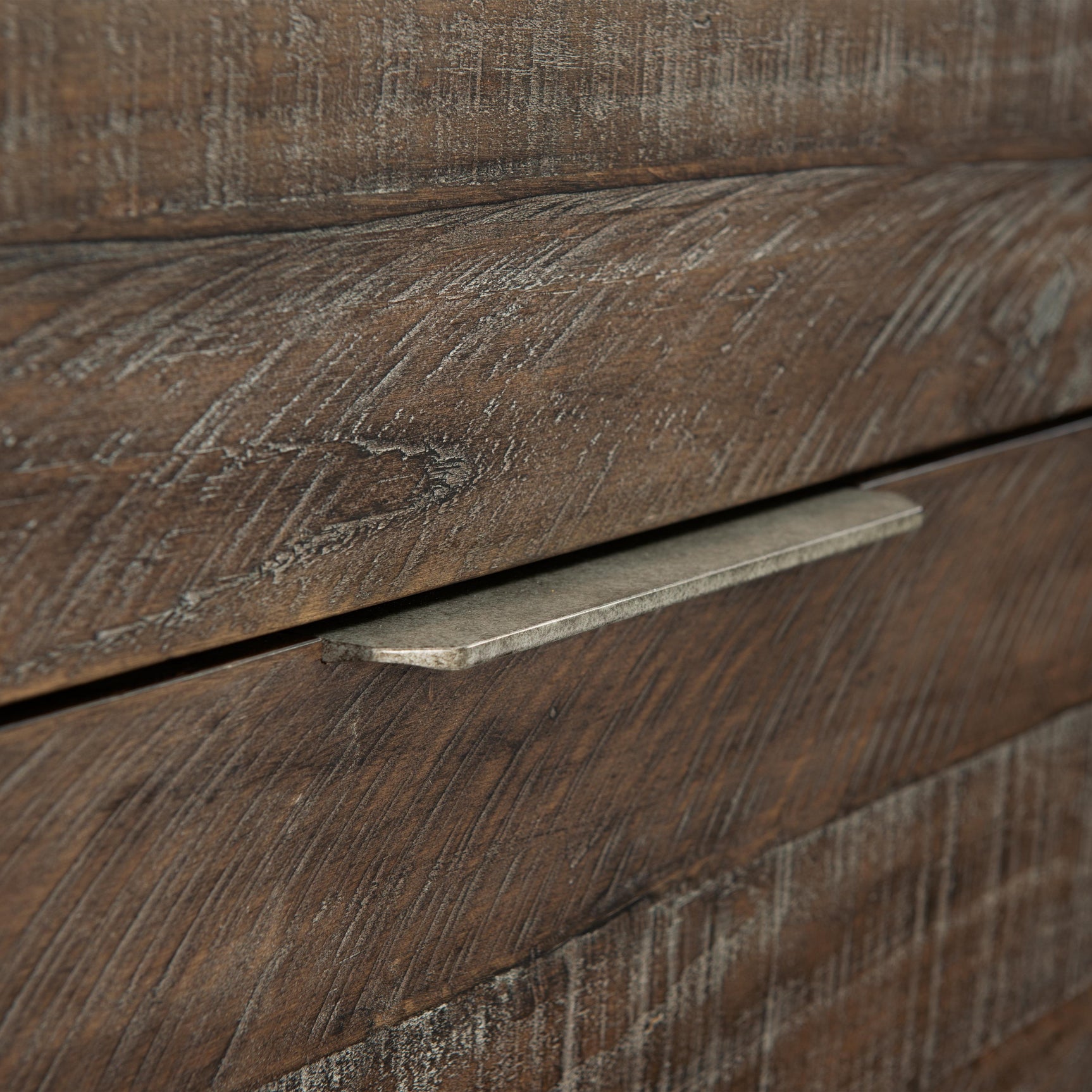 Haines Grey Mist/Sable Brown Dresser - Ornate Home