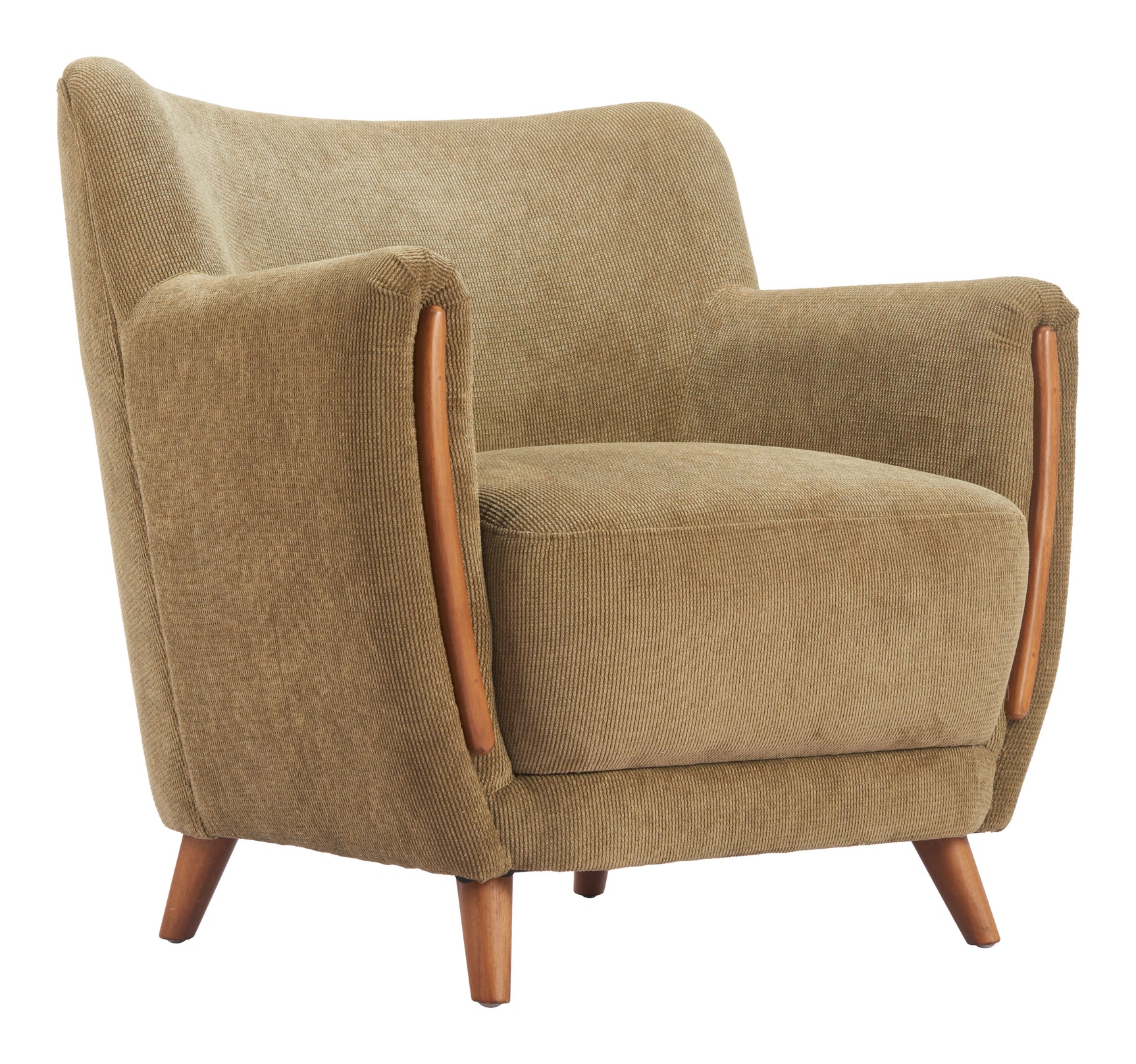 Hako Olive Green Accent Chair - Ornate Home