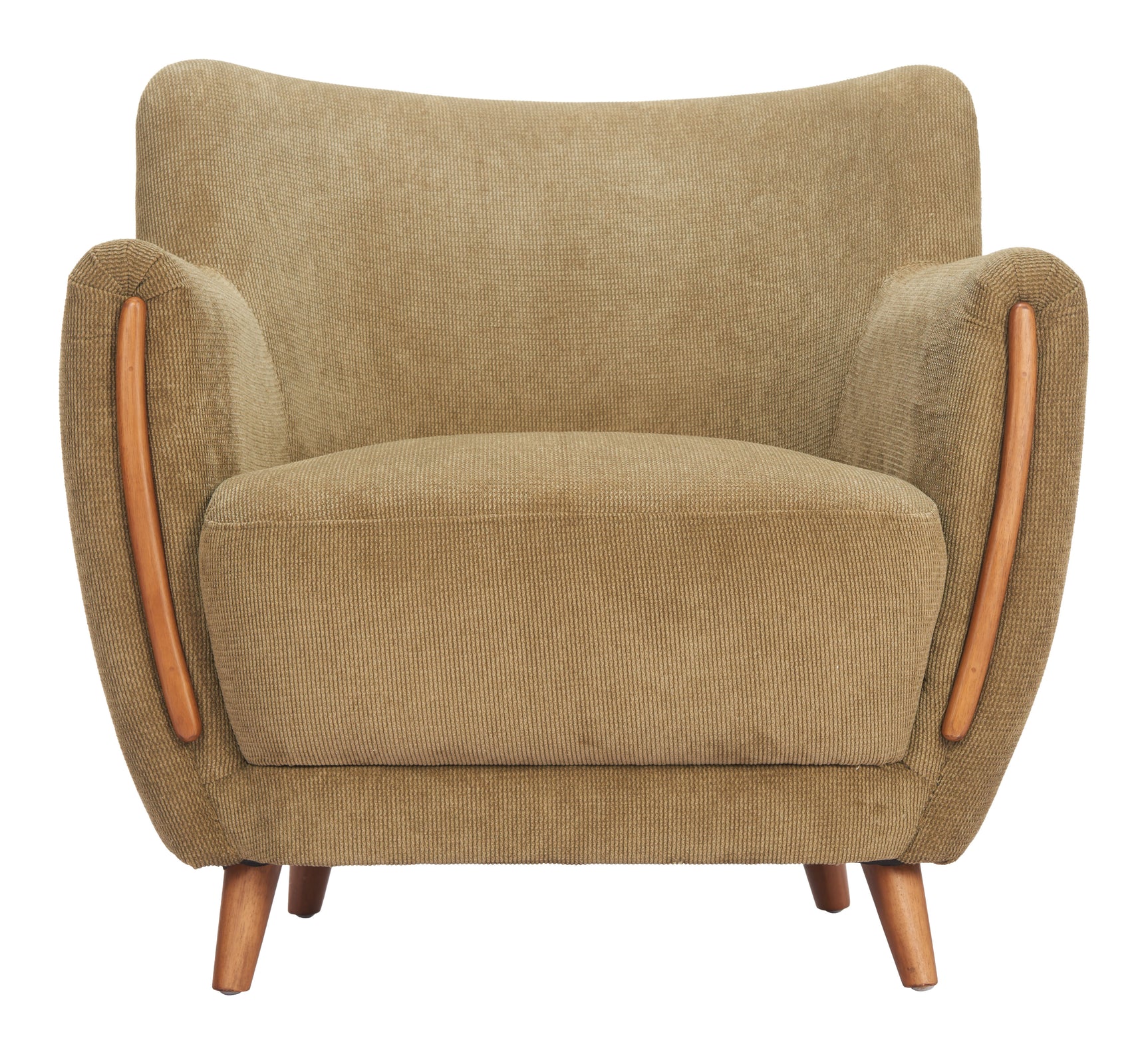 Hako Olive Green Accent Chair - Ornate Home
