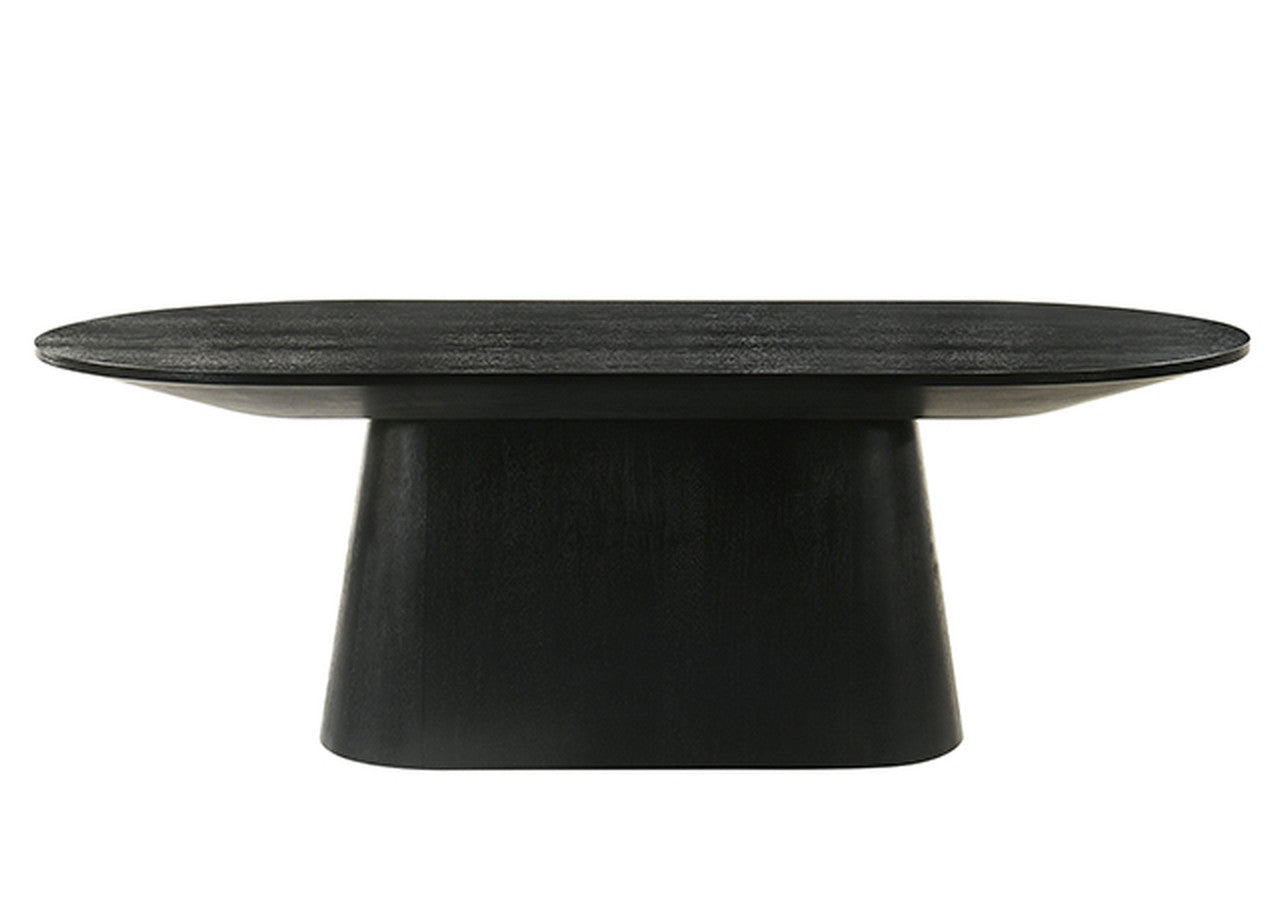 Halewood Black Oval Cocktail Table - Ornate Home