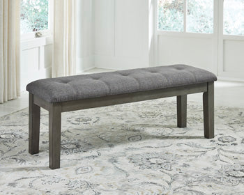 Hallanden Two-tone Gray 50" Dining Room Bench (Online Special Price) - Ornate Home