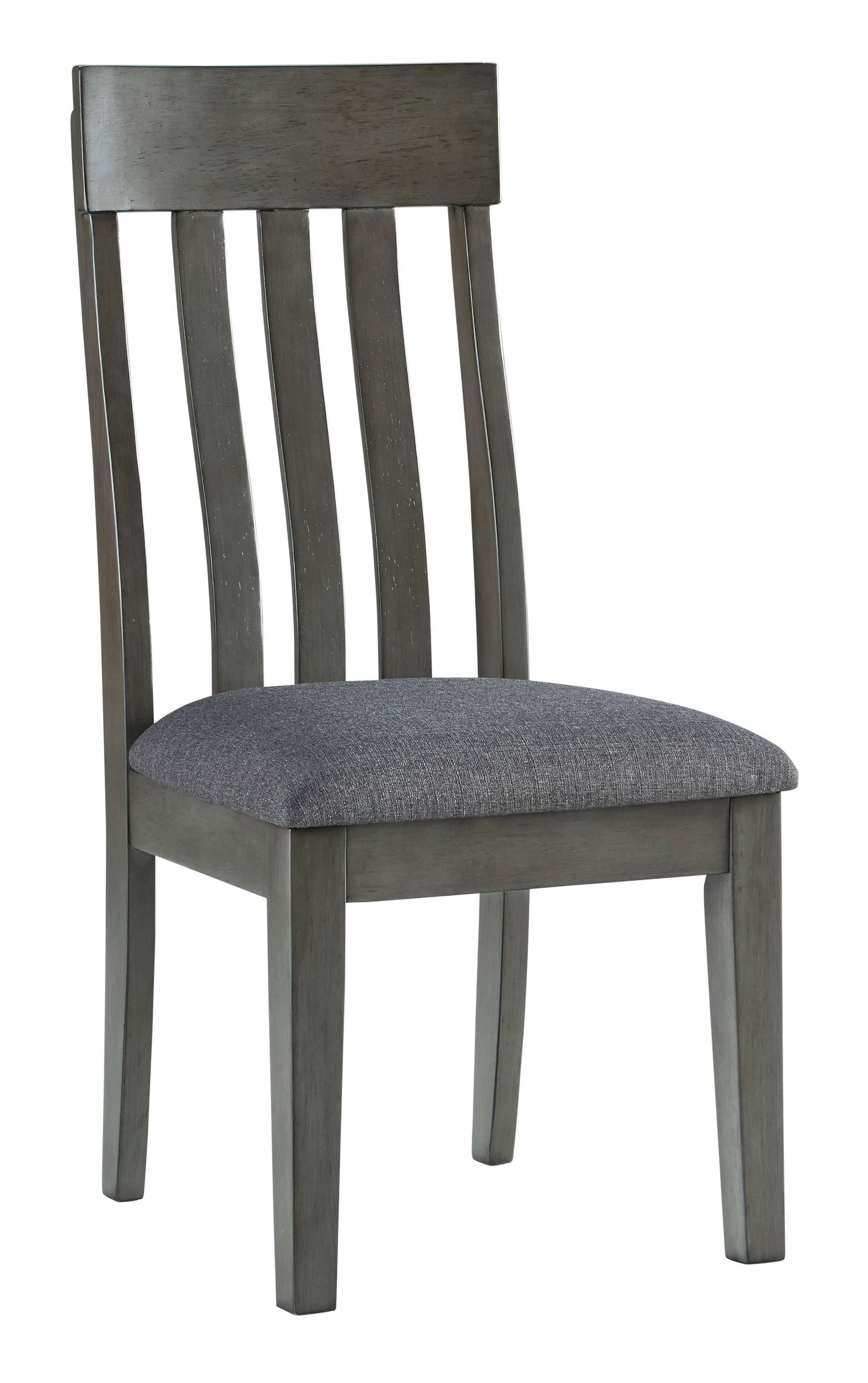 Hallanden Two-tone Gray Dining Chair (Set of 2) - Ornate Home