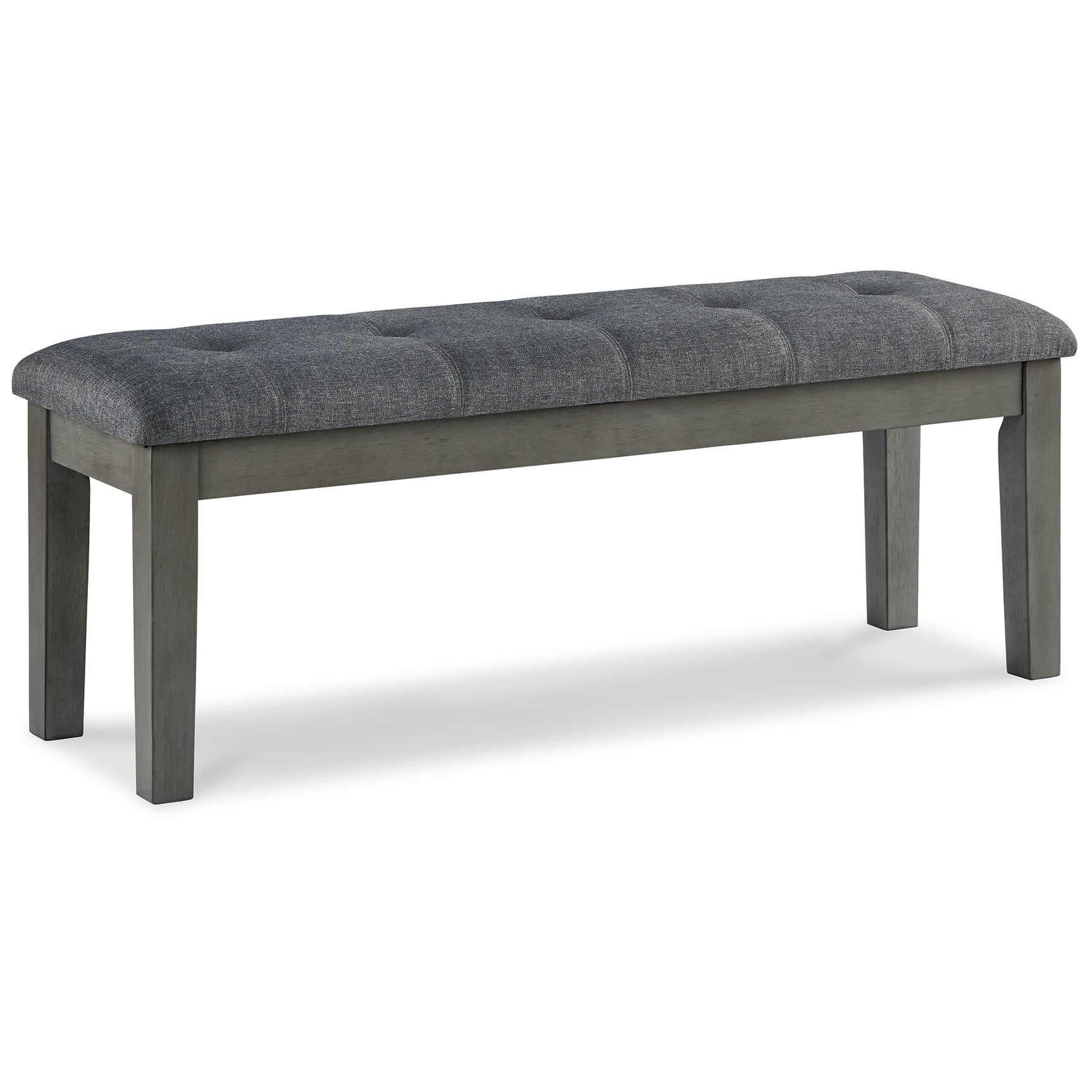 Hallanden Two-tone Gray Dining Table, 4 Chairs, and Bench (Online Special Price) - Ornate Home