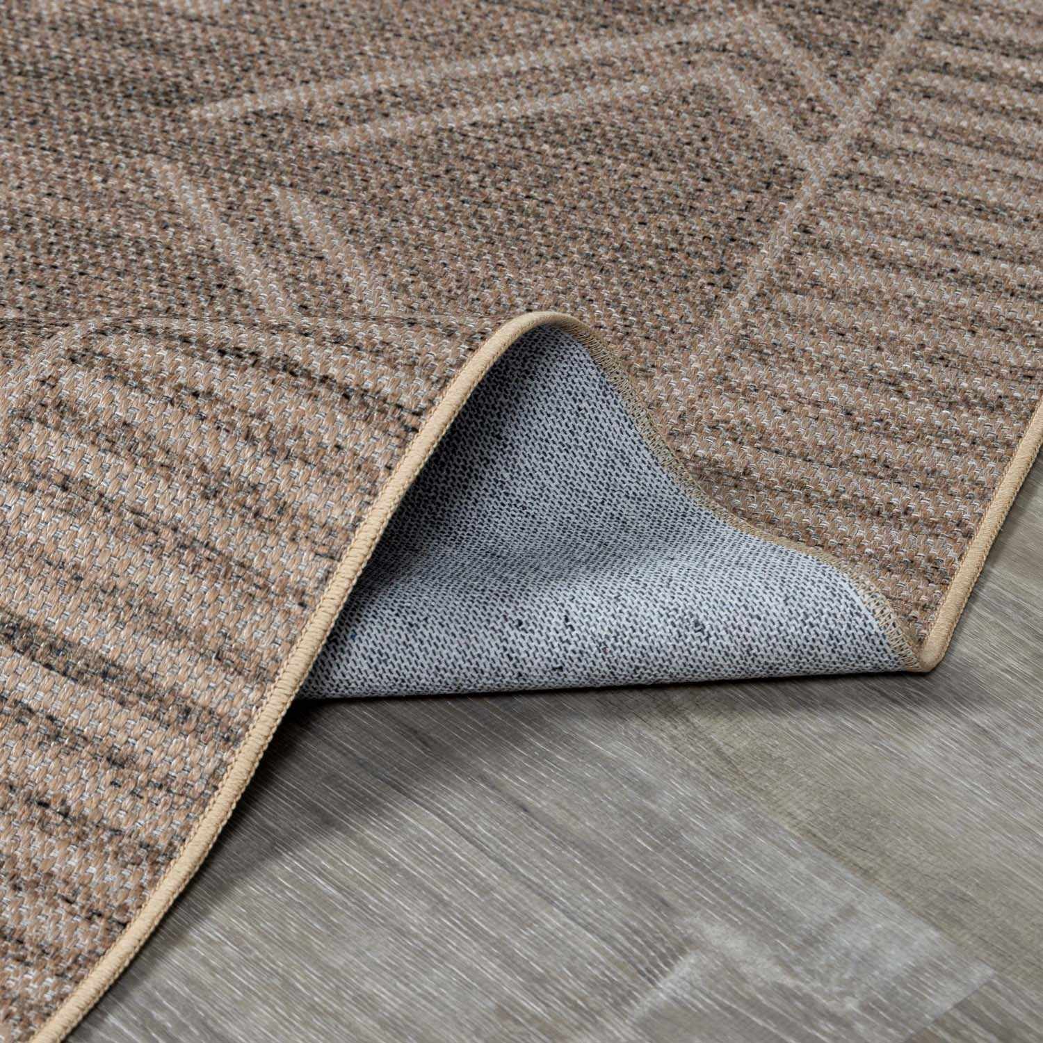 Halle Beige Washable Area Rug - Clearance - Ornate Home