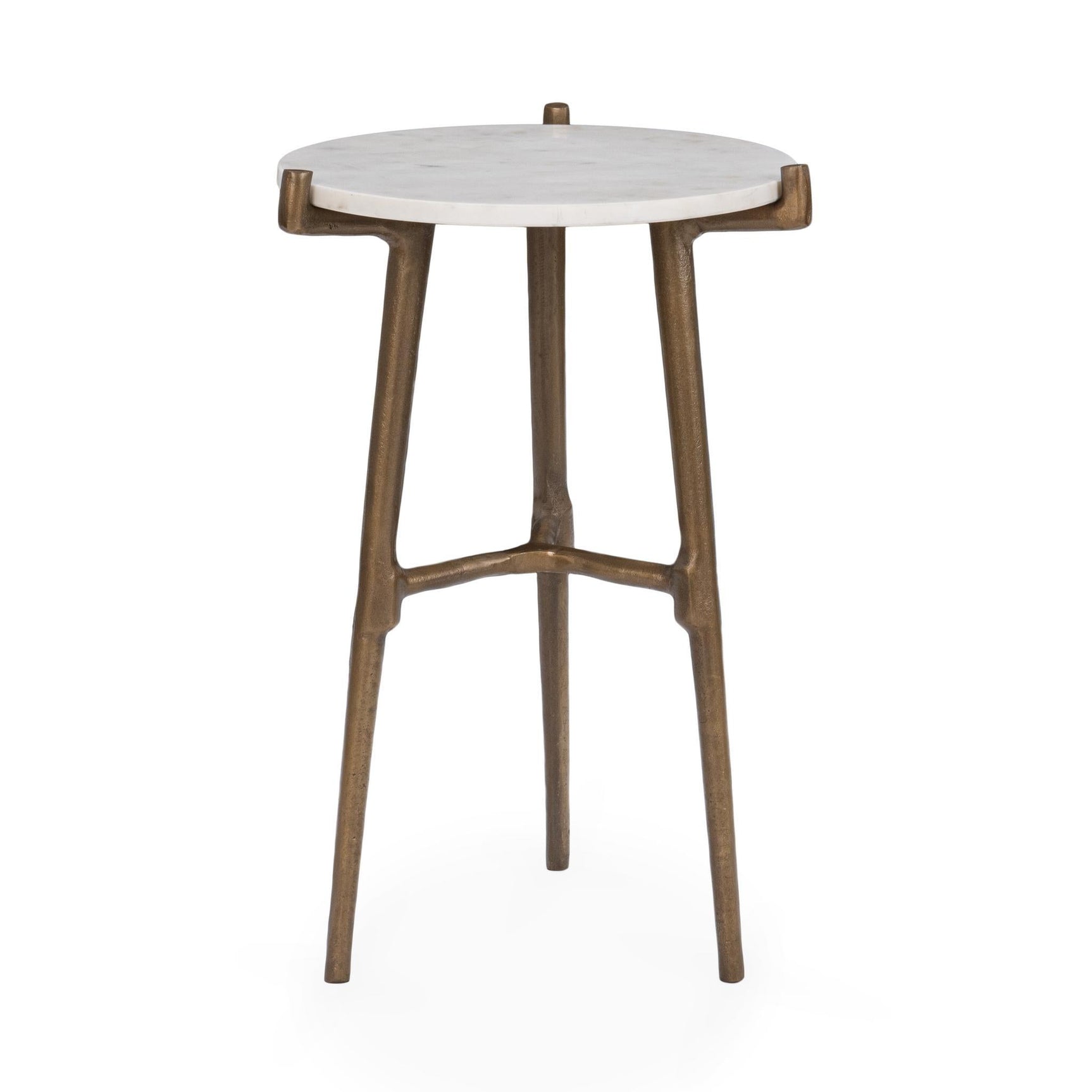 Halley White Accent Table - Ornate Home