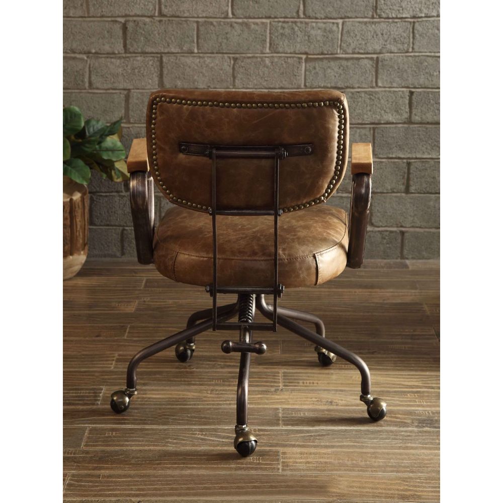 Hallie Whiskey Executive Office Chair - Ornate Home