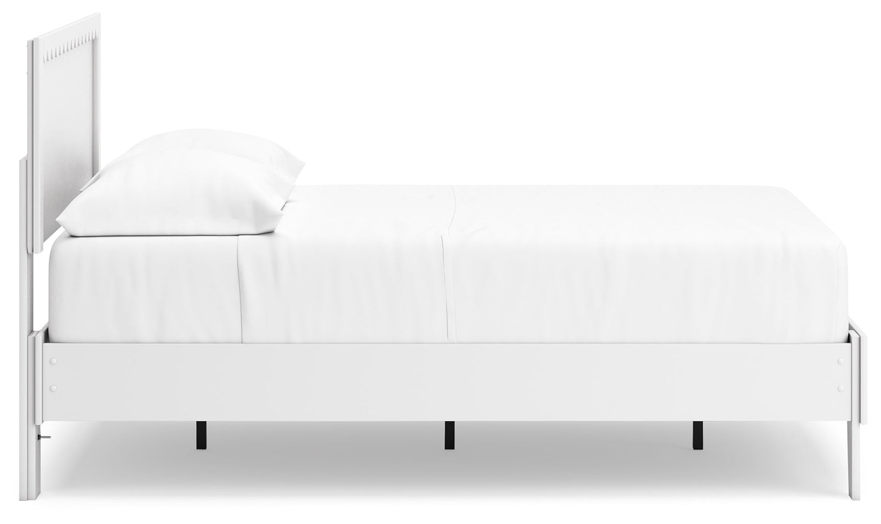 Hallityn White Full Panel Platform Bed (Online Special Price) - Ornate Home
