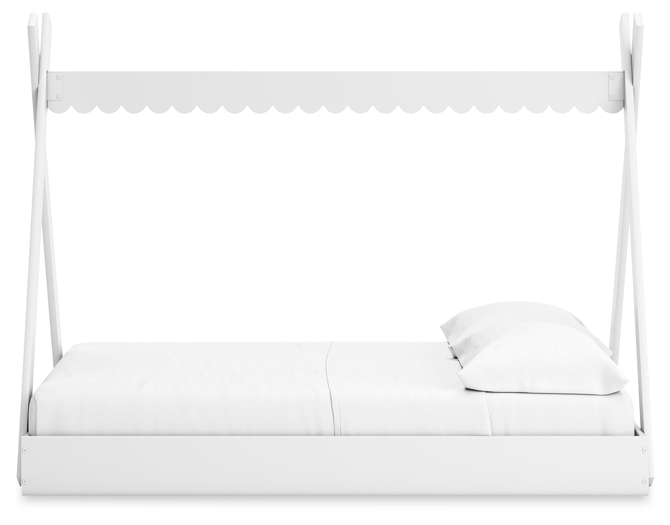 Hallityn White Full Tent Bed (Online Special Price) - Ornate Home