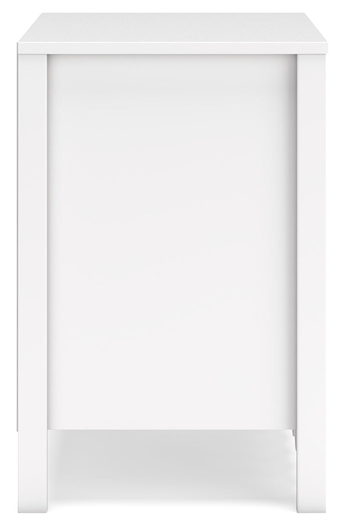 Hallityn White Nightstand (Online Special Price) - Ornate Home