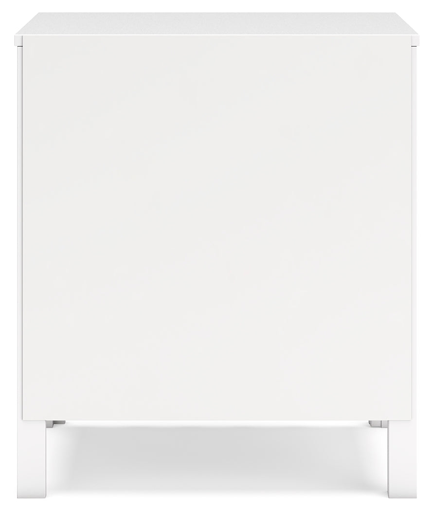 Hallityn White Nightstand (Online Special Price) - Ornate Home