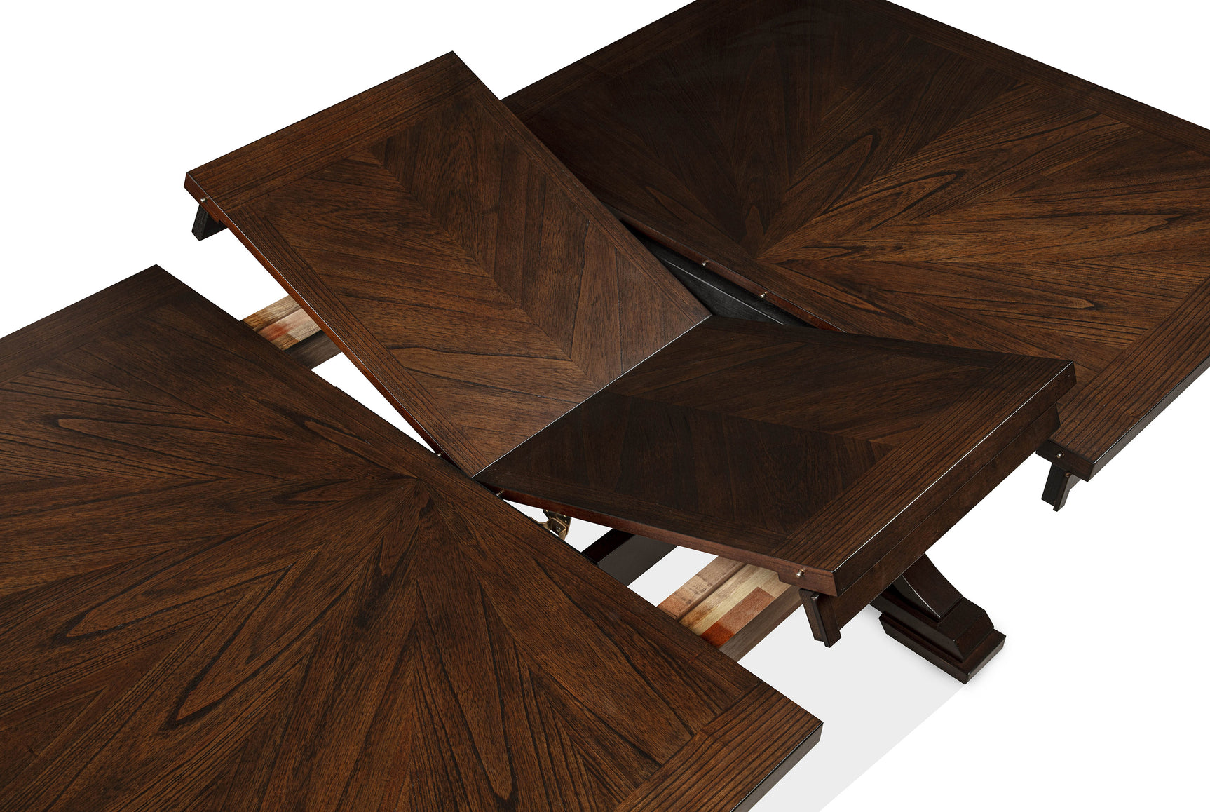 Hamil Brown Extendable Dining Table - Ornate Home