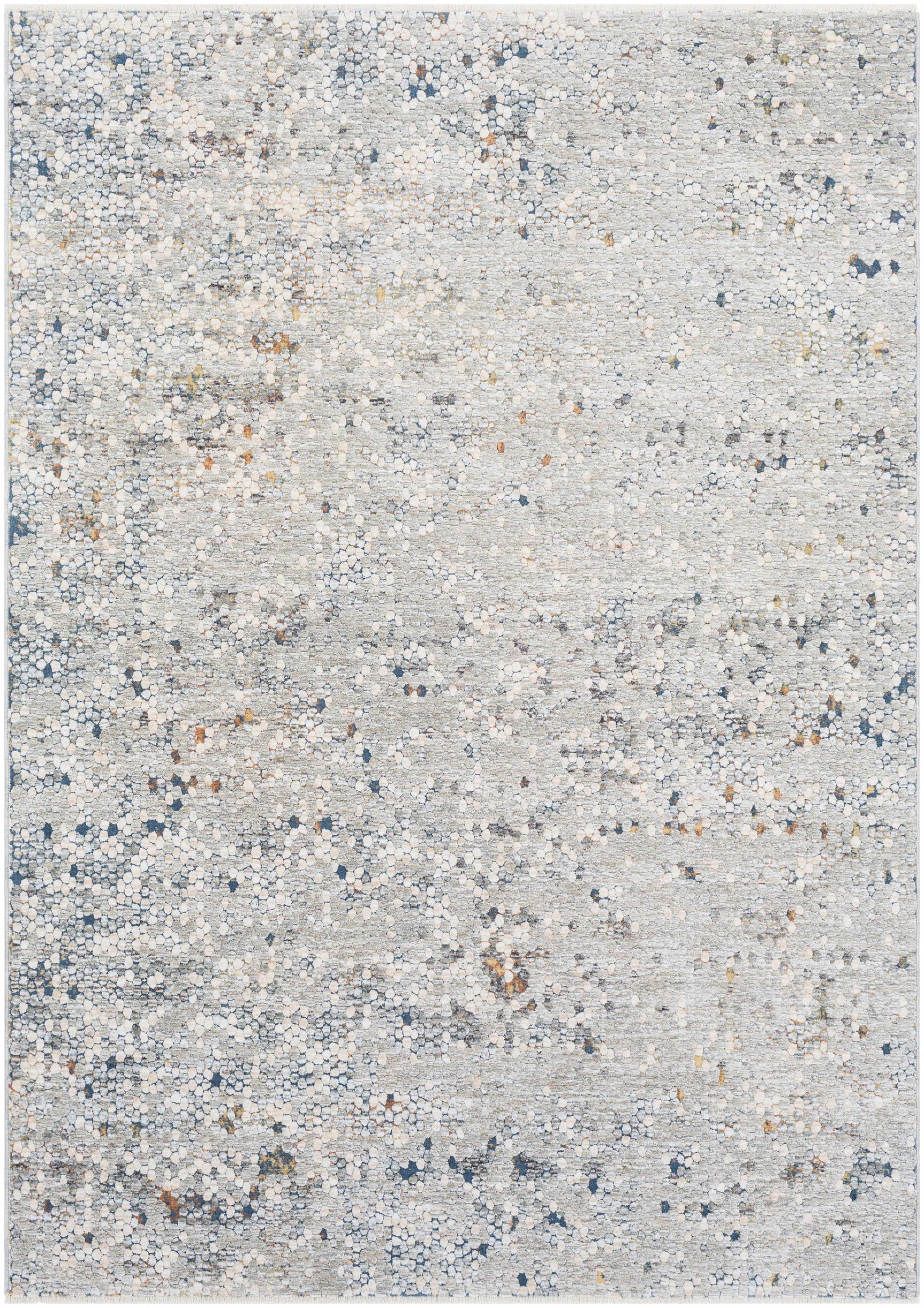Hamler Honeycomb Mosaic Rug - Ornate Home