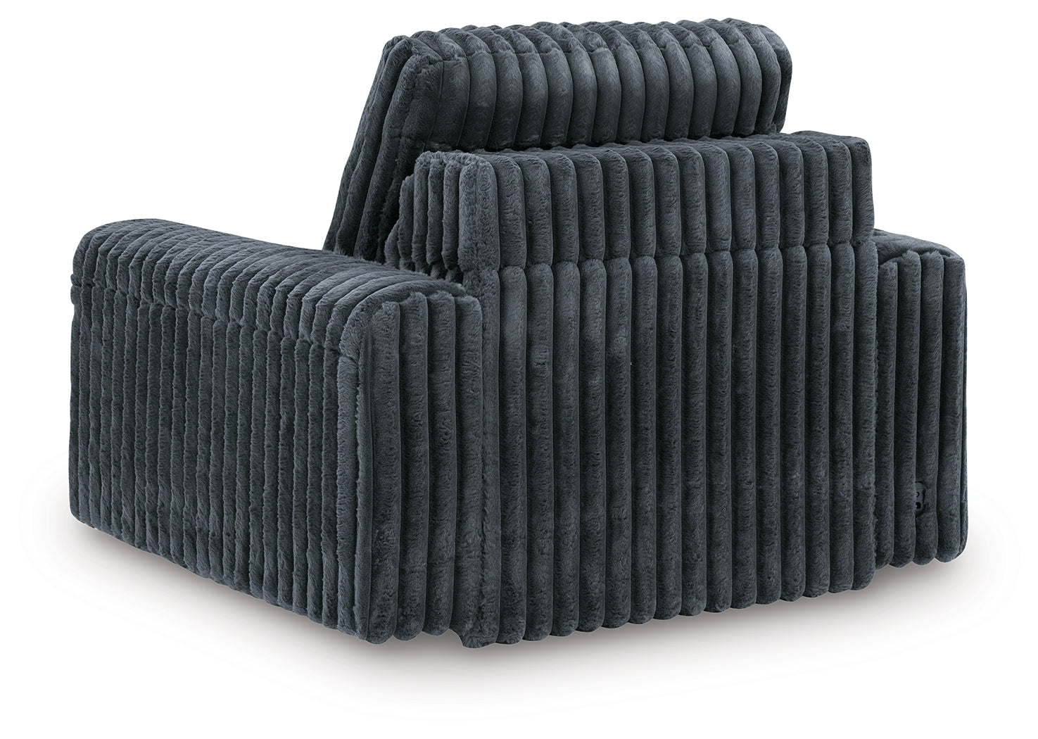 HamlinBay Gunmetal Power Gliding Chaise - Ornate Home