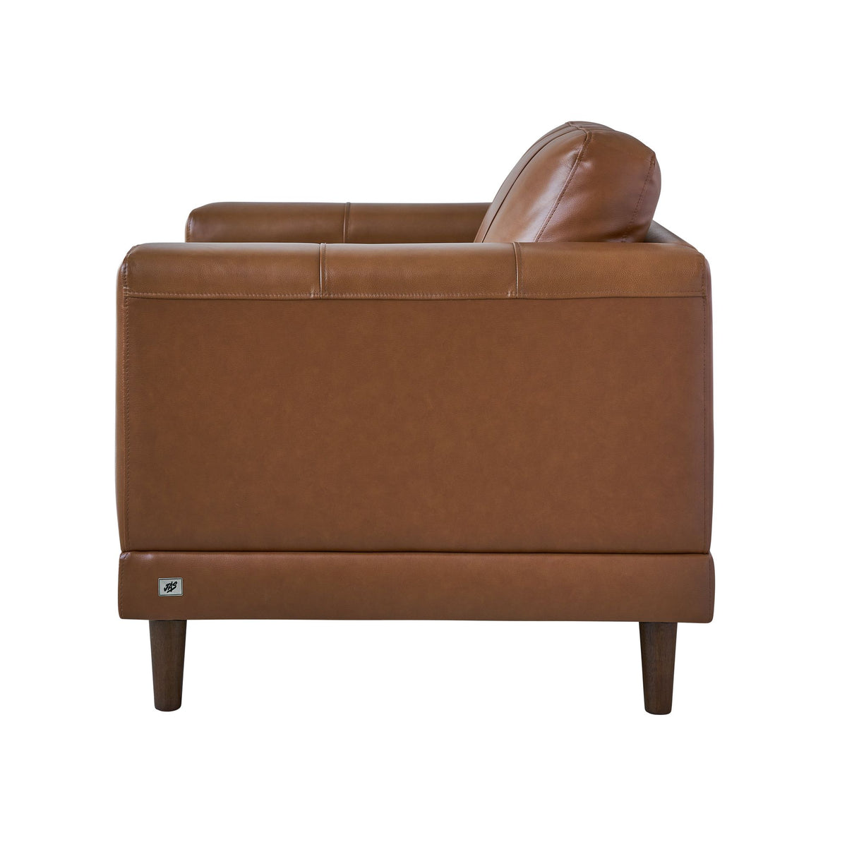 Hampton Fiero Tan Chair (Top Grain/PVC) - Ornate Home