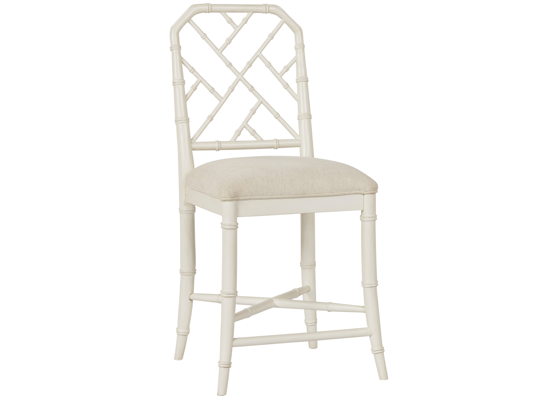 Hanalei Bay Nomad Snow/Sand Dollar Counter Chair (Set of 2) - Ornate Home