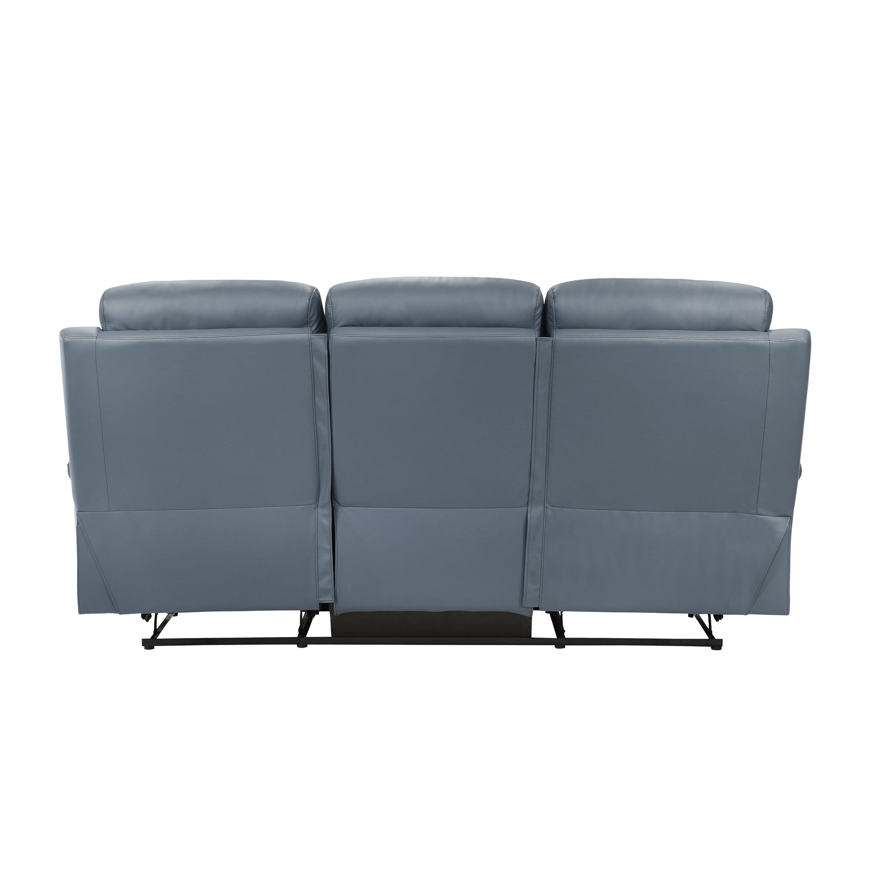 Hancock Blue Double Reclining Sofa - Ornate Home