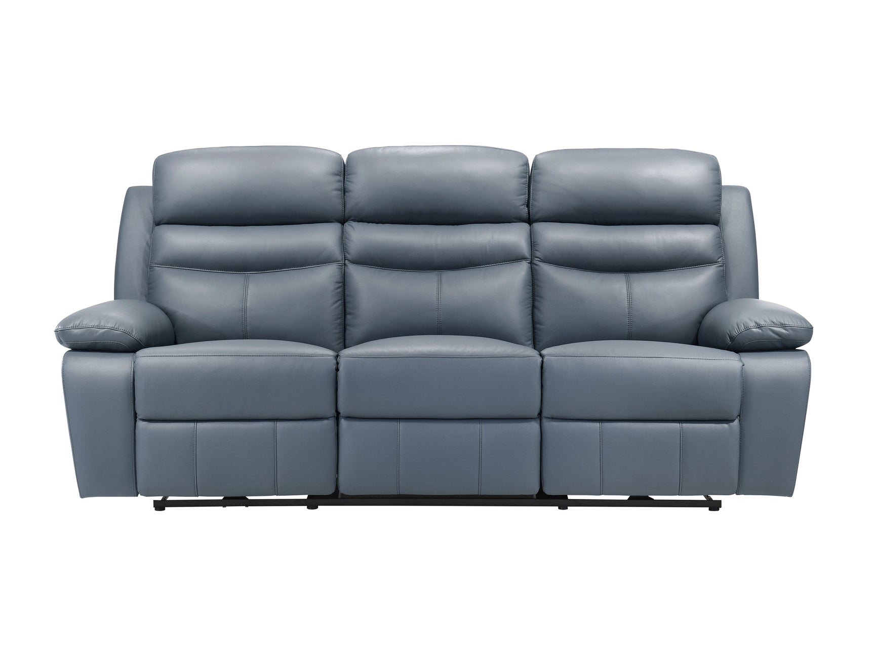 Hancock Gray Power Double Reclining Sofa - Ornate Home