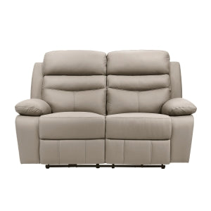 Hancock Latte Power Double Reclining Loveseat - Ornate Home