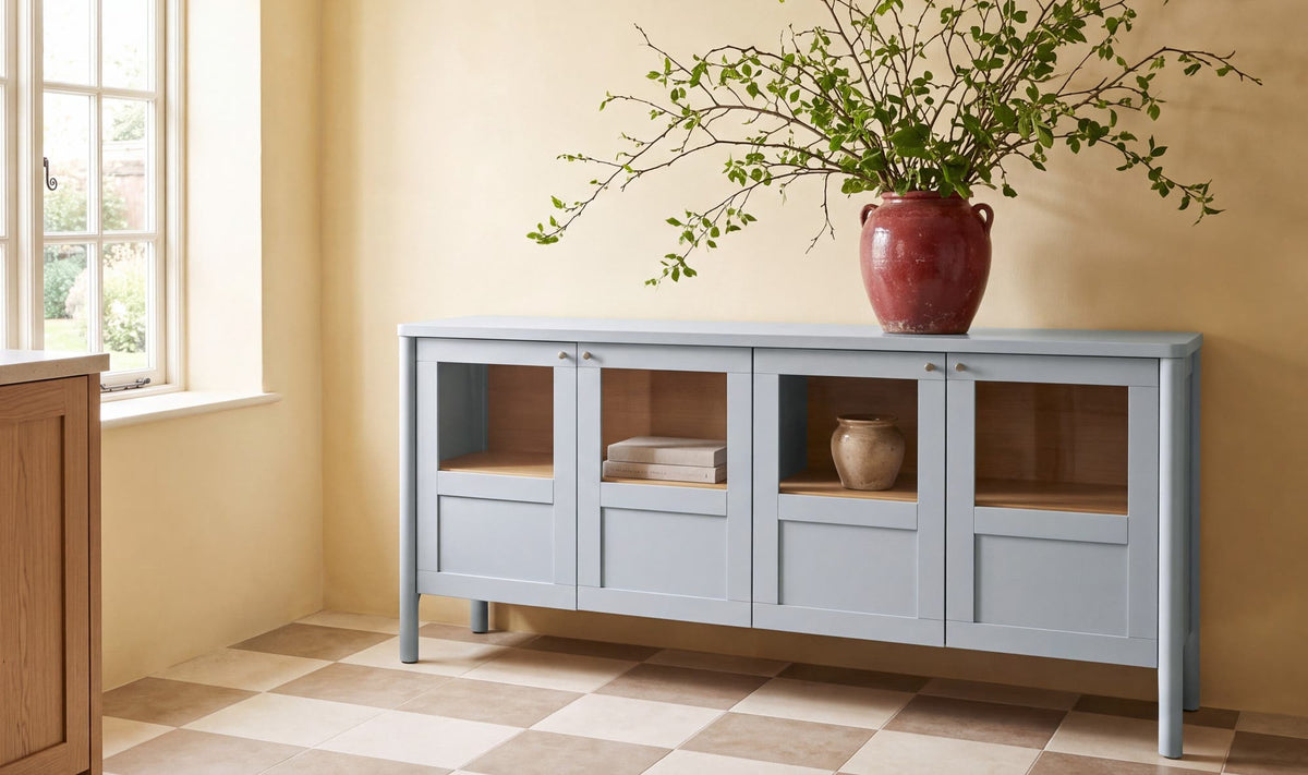 Hannah Blue Sideboard - Ornate Home