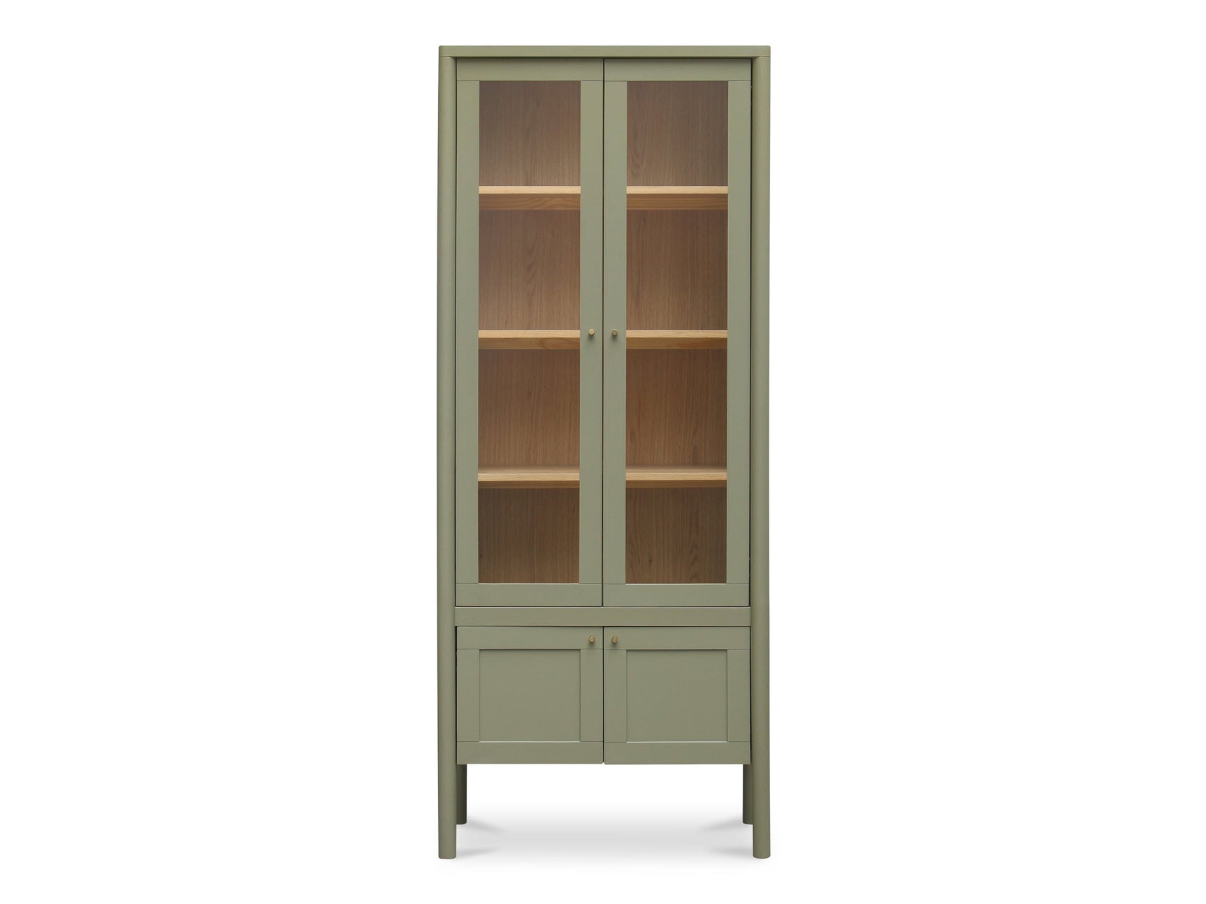 Hannah Green Tall Cabinet - Ornate Home