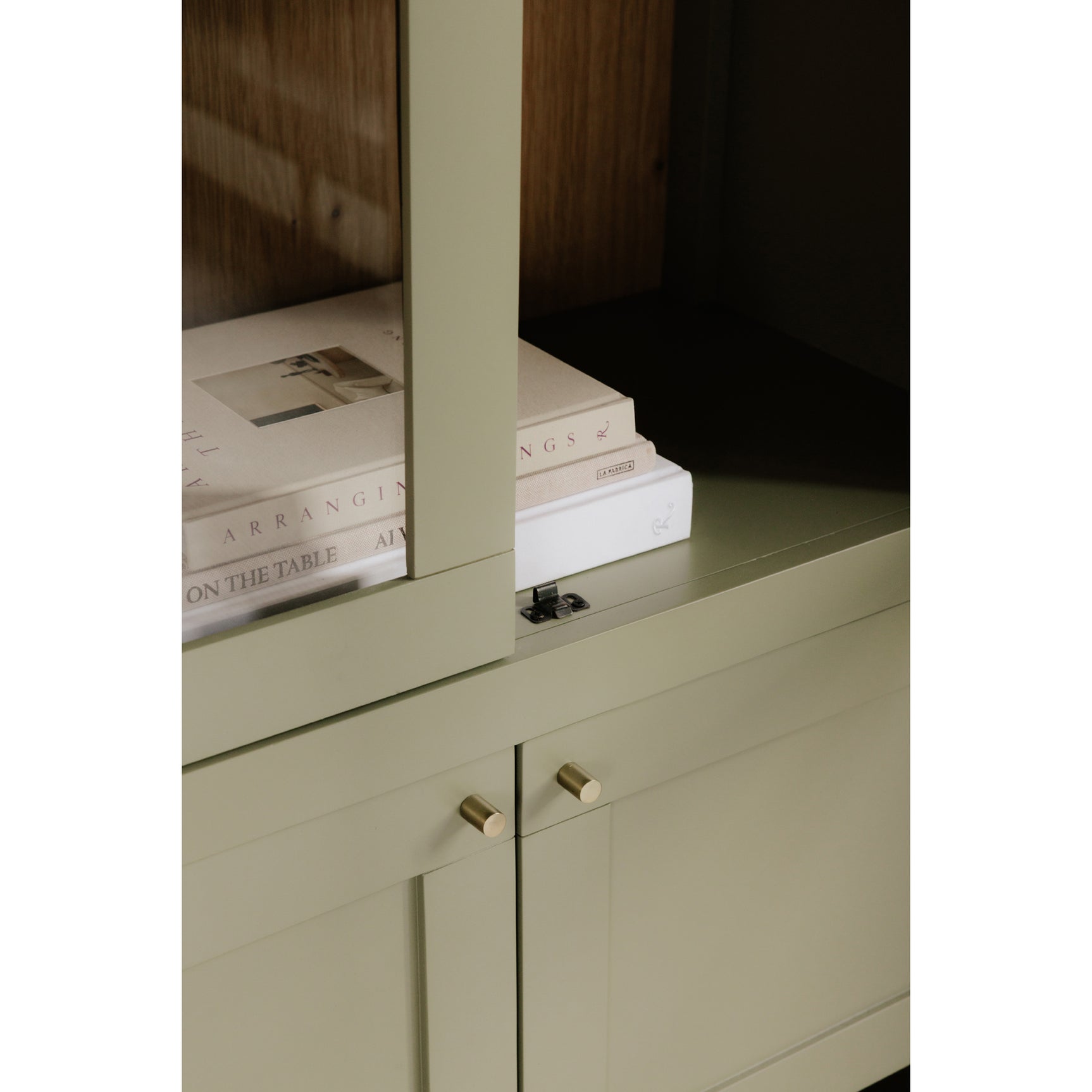 Hannah Green Tall Cabinet - Ornate Home