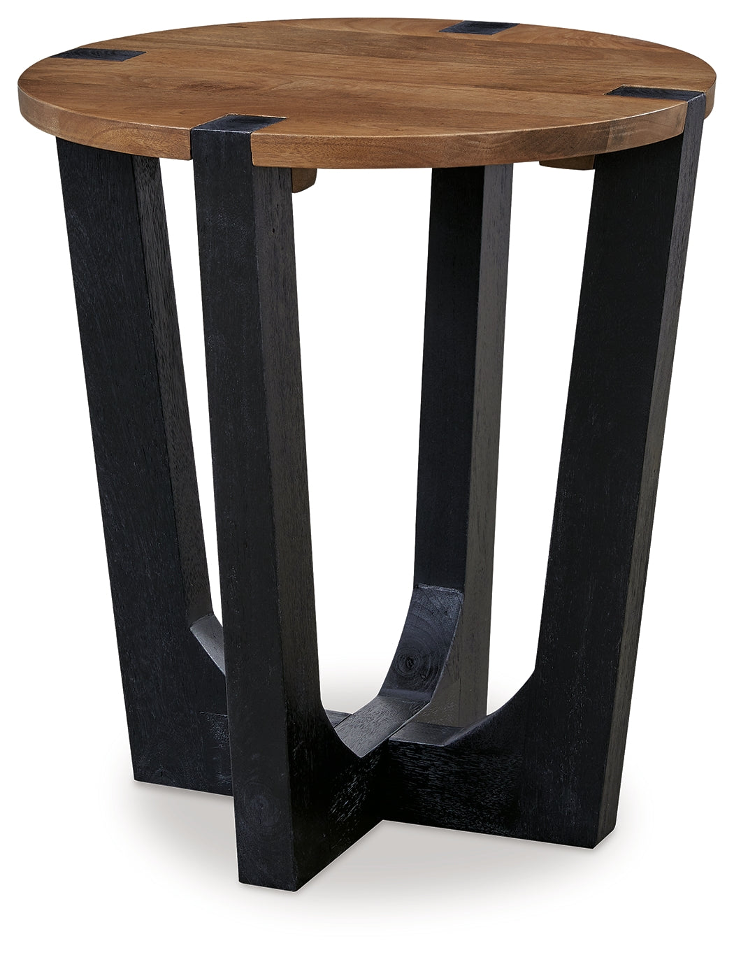 Hanneforth Brown/Black Coffee Table and 2 End Tables (Online Special Price) - Ornate Home