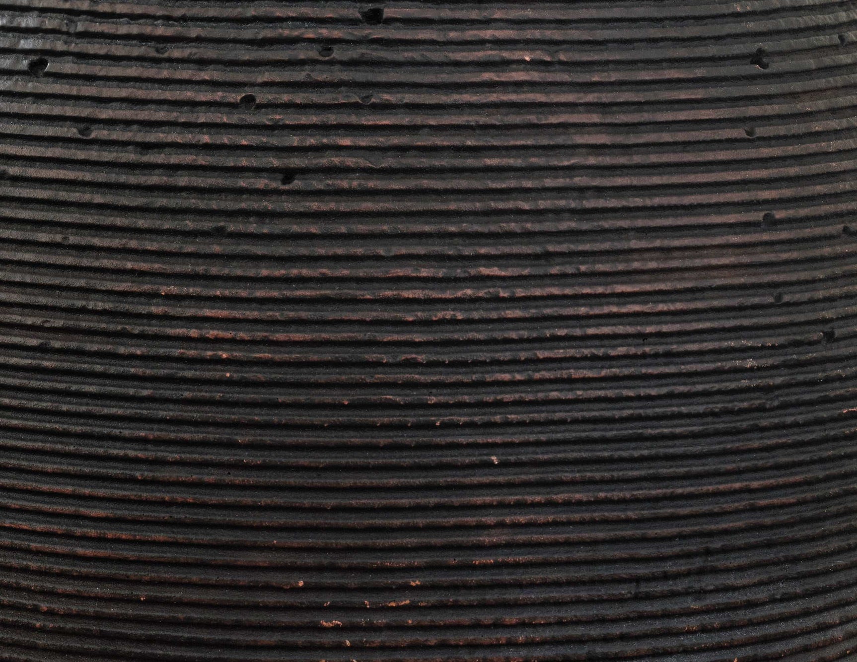 Hannela Antique Brown Vase (12"H) - Ornate Home